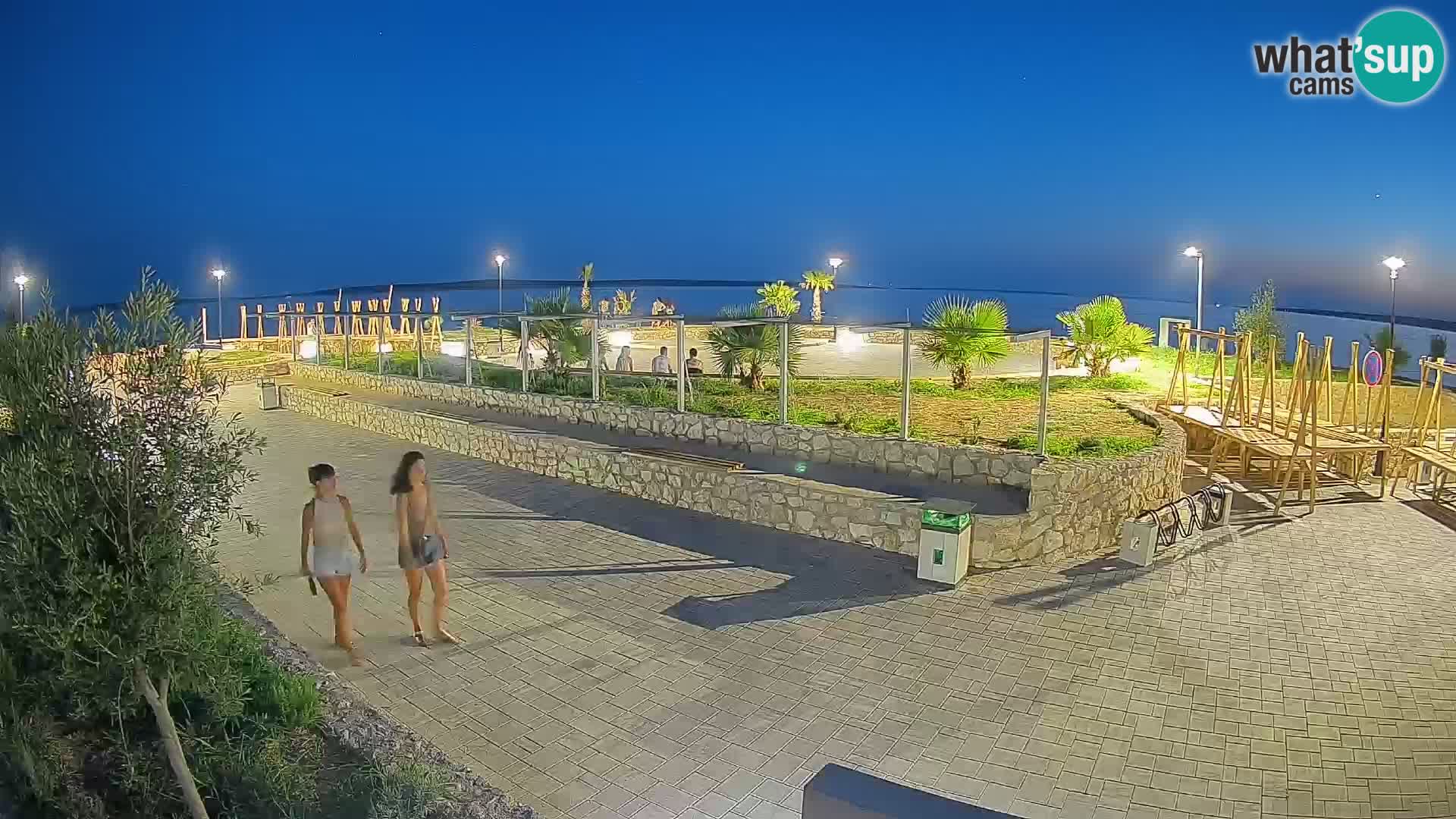 Mandre Summer Stage Webcam – Velika điga | Pag Island