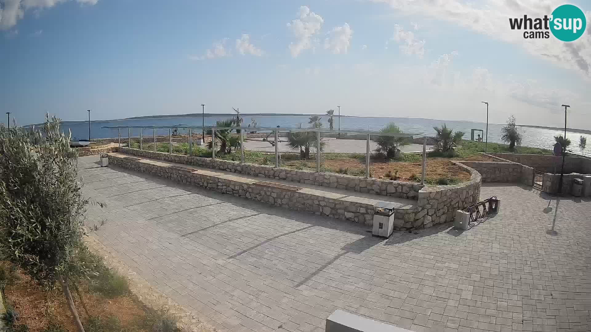 Webcam Mandre – Escenario de verano Velika điga | Isla de Pag