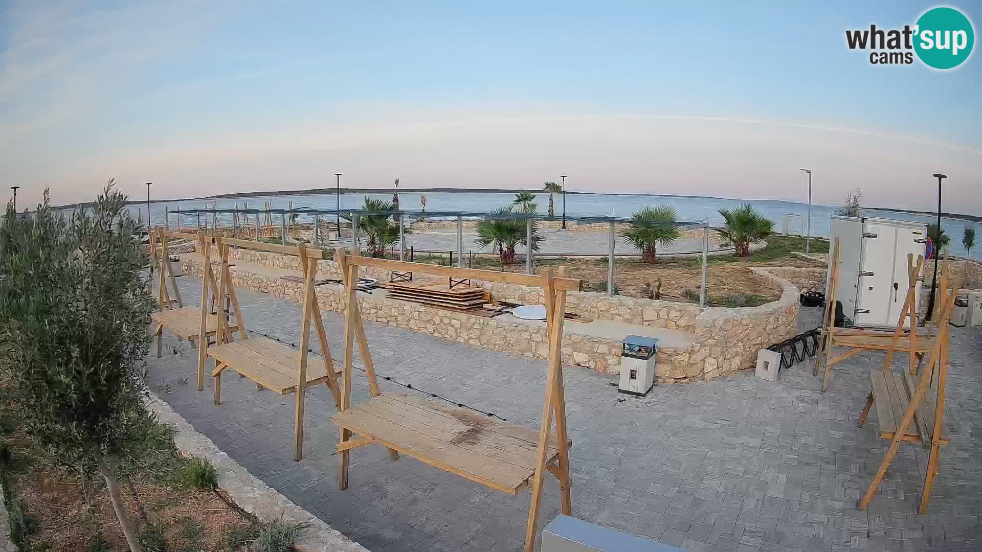 Mandre Sommerbühne Webcam – Velika điga | Insel Pag