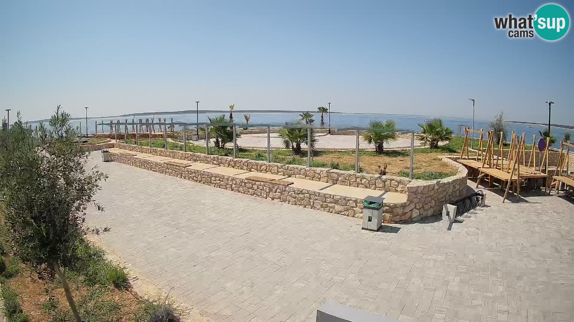 Mandre Sommerbühne Webcam – Velika điga | Insel Pag