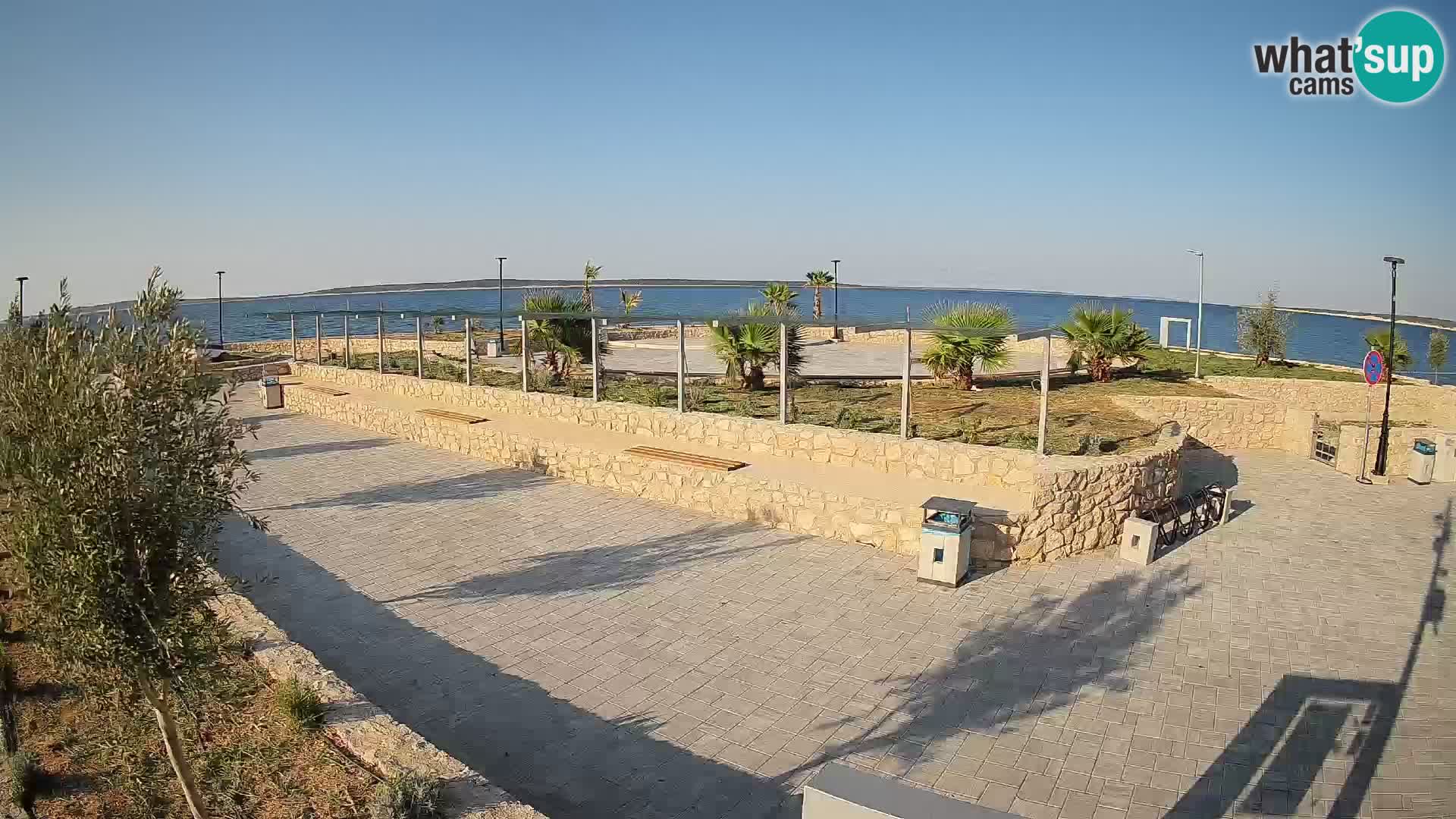 Mandre Summer Stage Webcam – Velika điga | Pag Island
