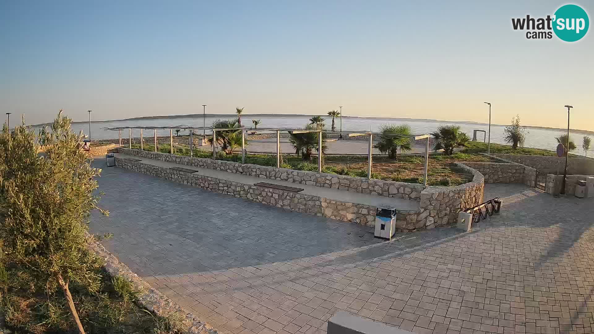 Mandre Summer Stage Webcam – Velika điga | Pag Island
