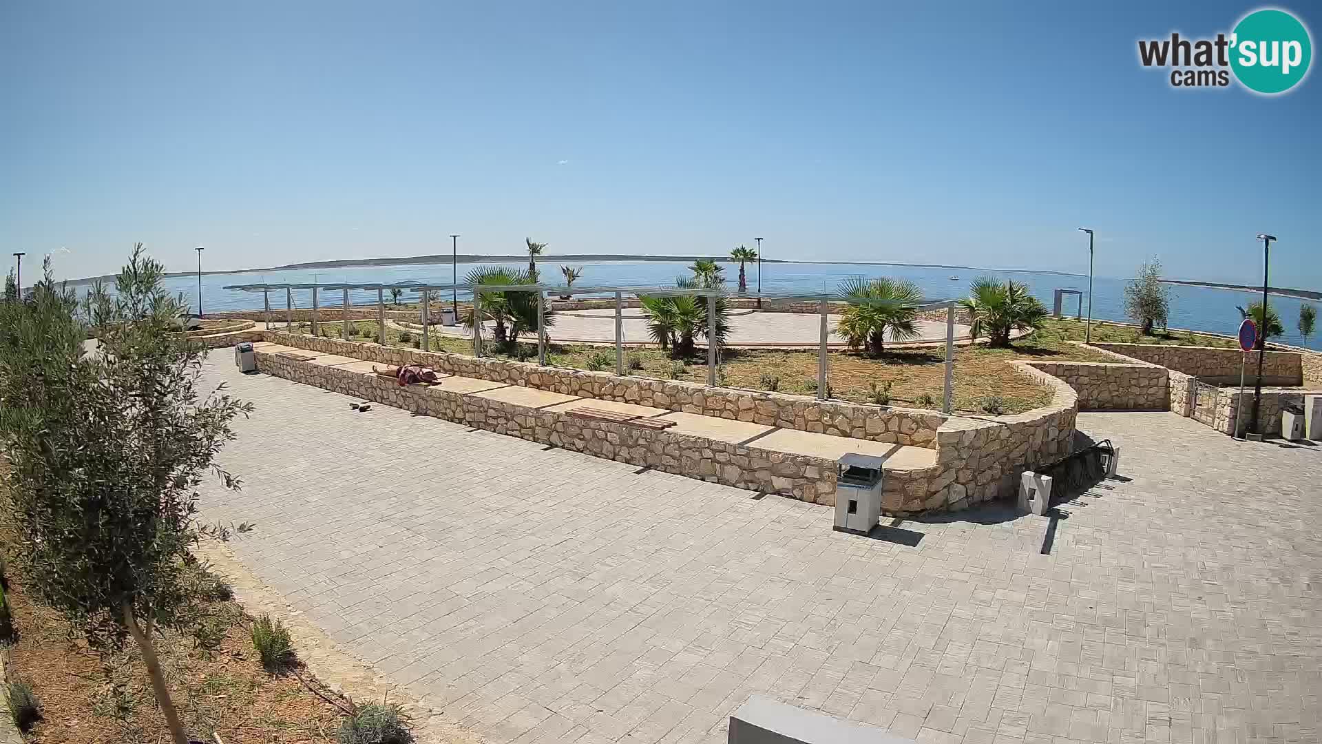 Mandre Summer Stage Webcam – Velika điga | Pag Island