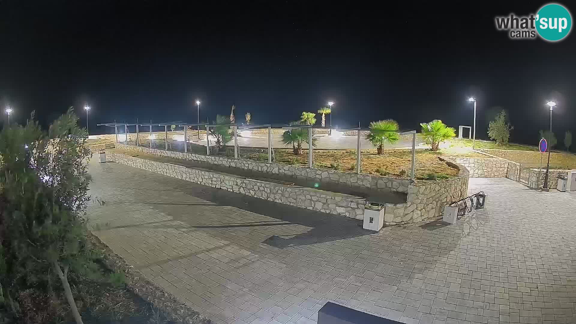 Mandre Summer Stage Webcam – Velika điga | Pag Island