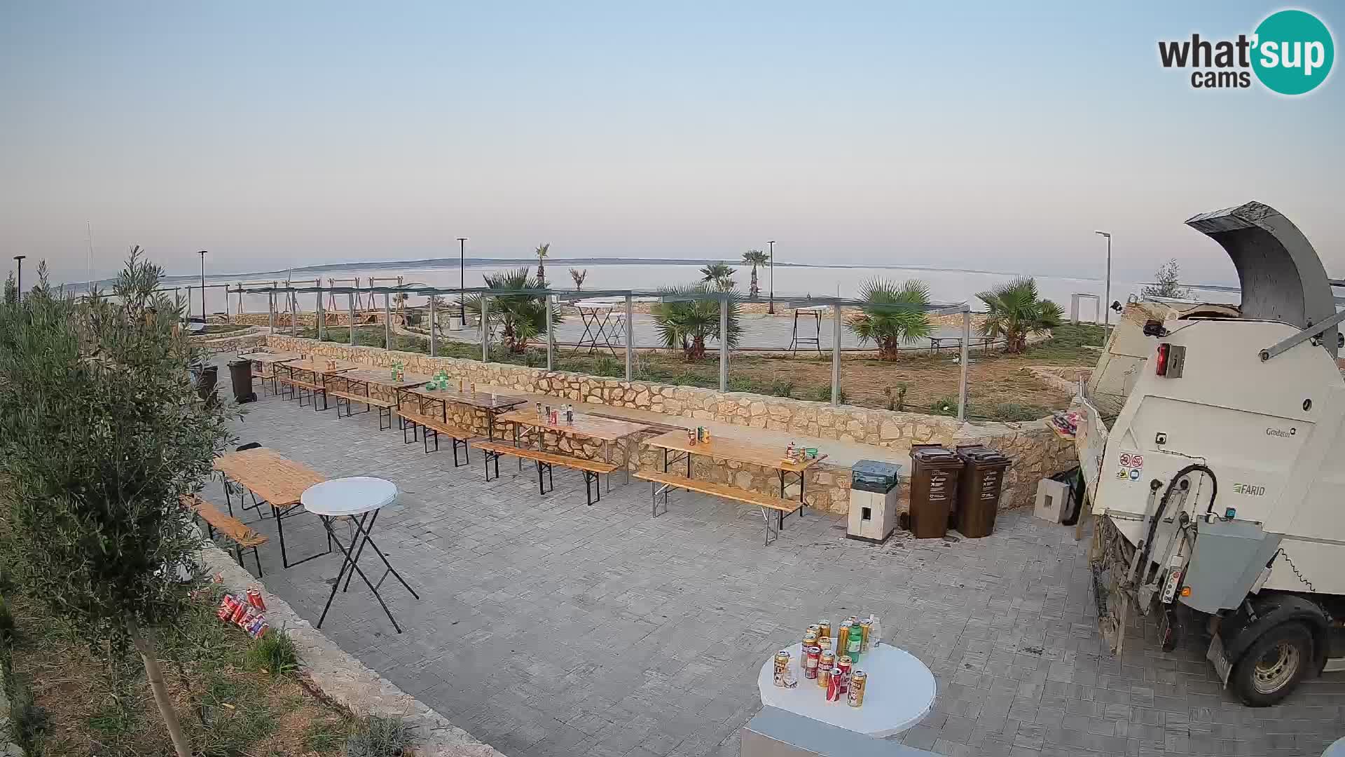 Webcam Mandre – Palco estivo Velika điga | Isola di Pag