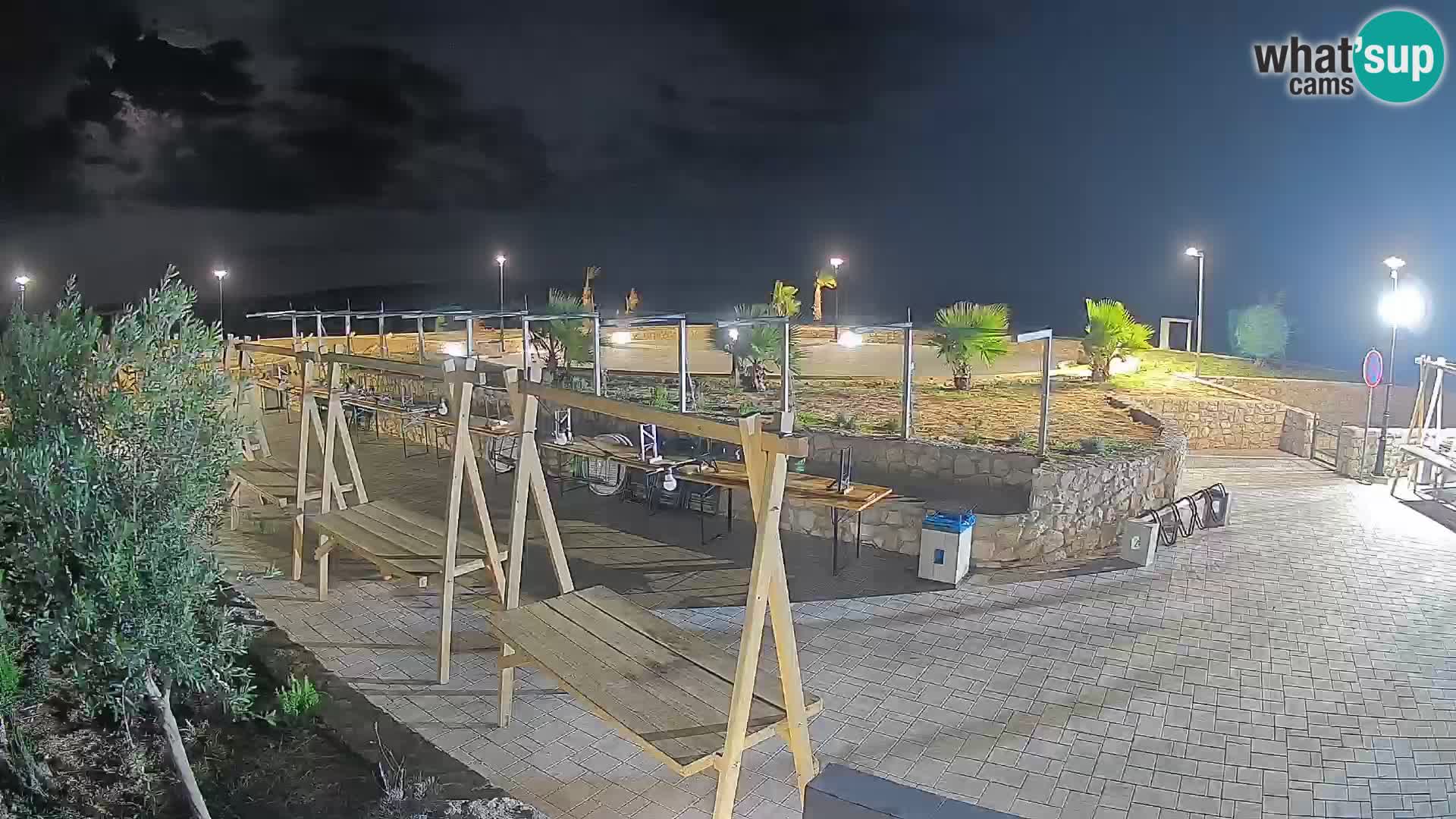 Mandre Sommerbühne Webcam – Velika điga | Insel Pag