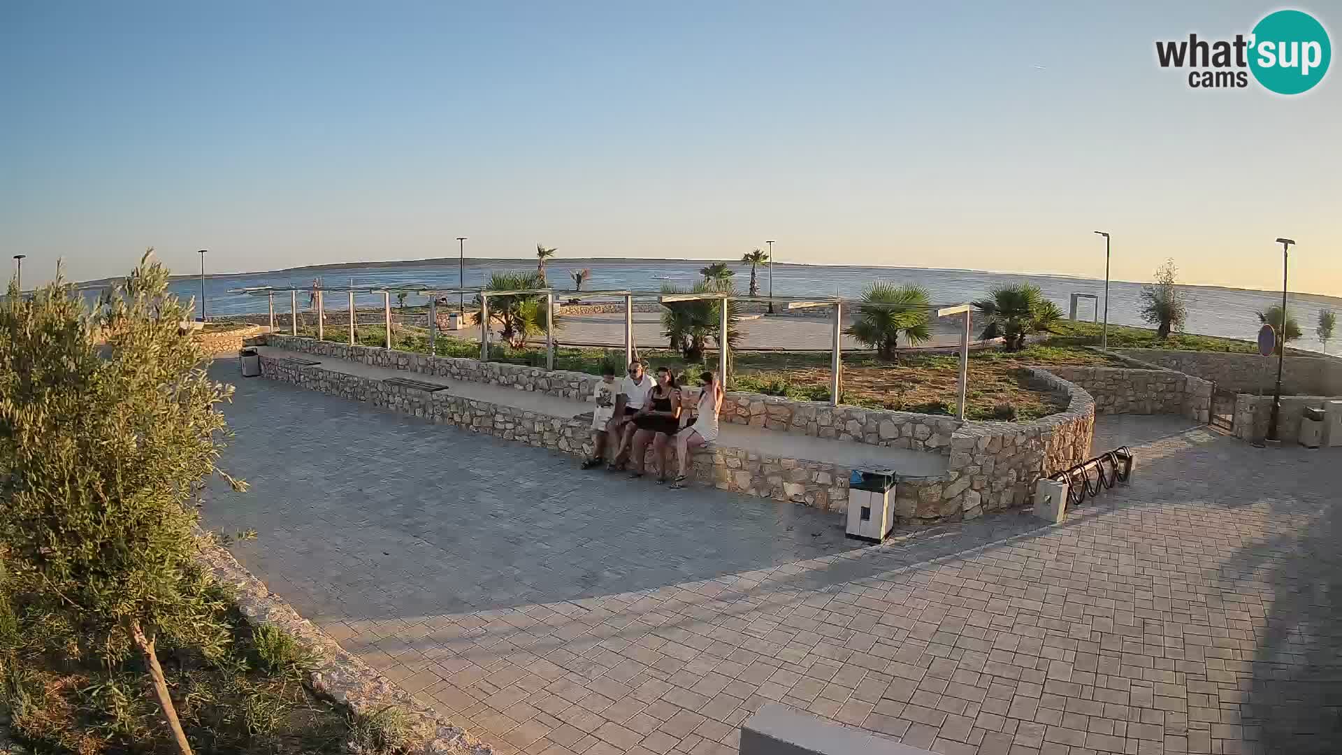 Mandre Summer Stage Webcam – Velika điga | Pag Island