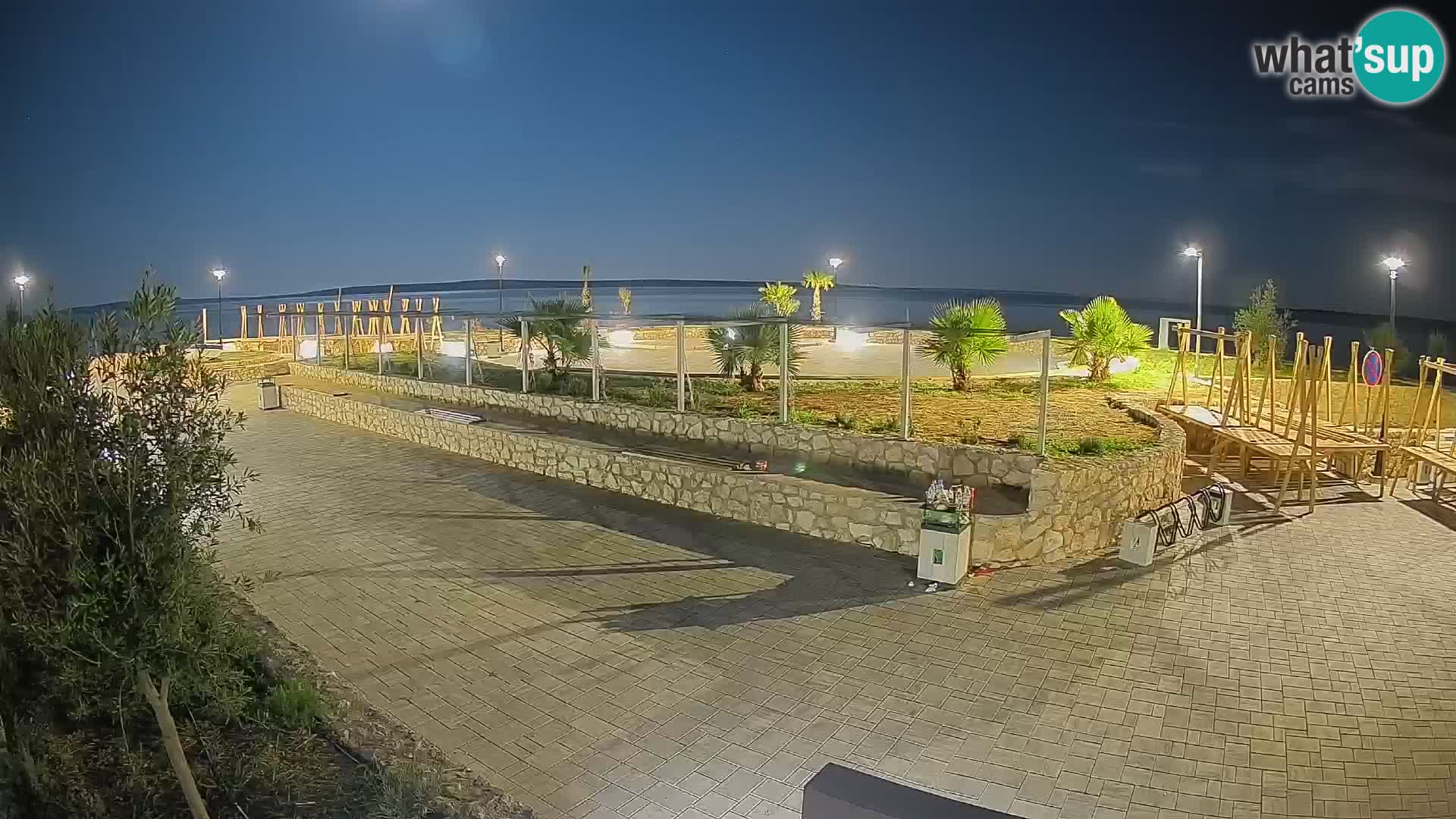 Webcam Mandre – Palco estivo Velika điga | Isola di Pag