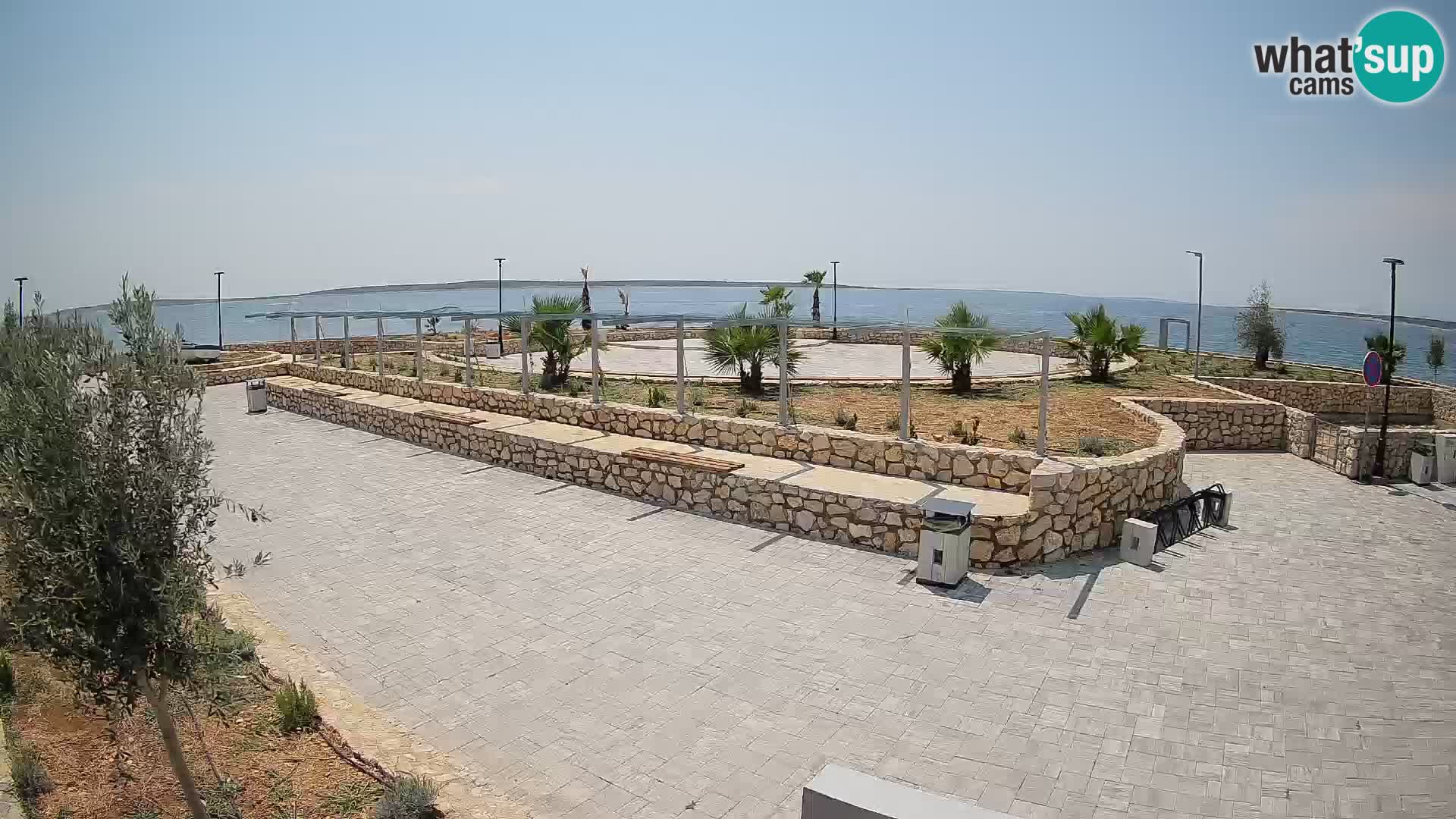 Webcam Mandre – Palco estivo Velika điga | Isola di Pag