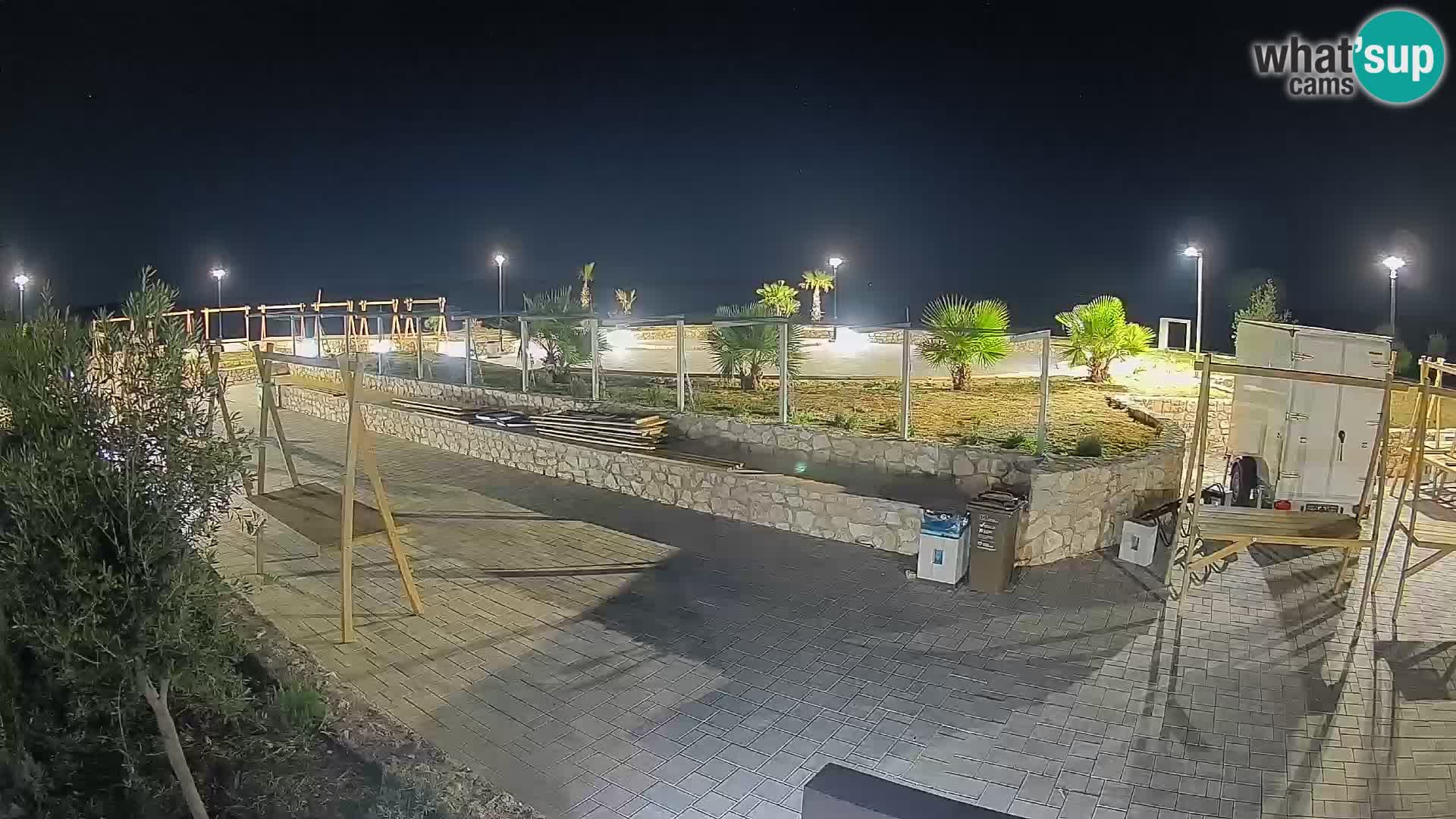 Mandre Sommerbühne Webcam – Velika điga | Insel Pag