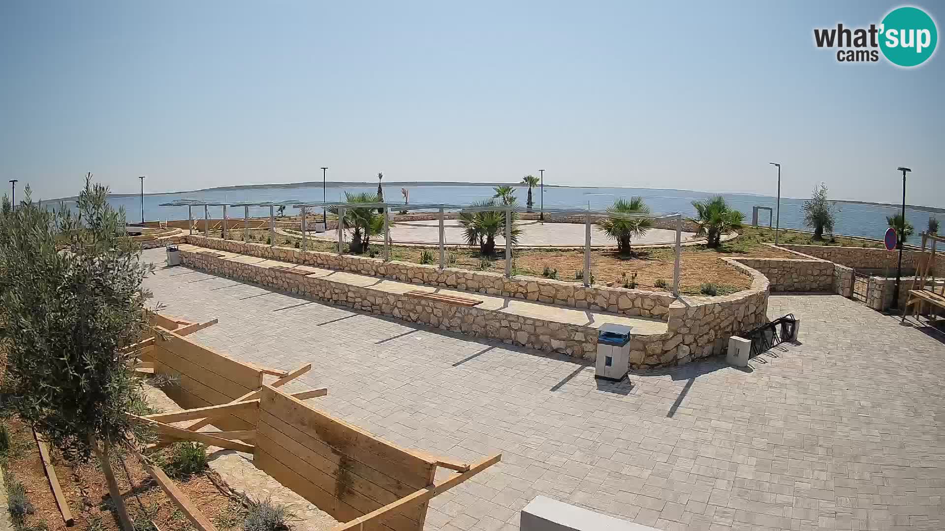 Mandre Summer Stage Webcam – Velika điga | Pag Island