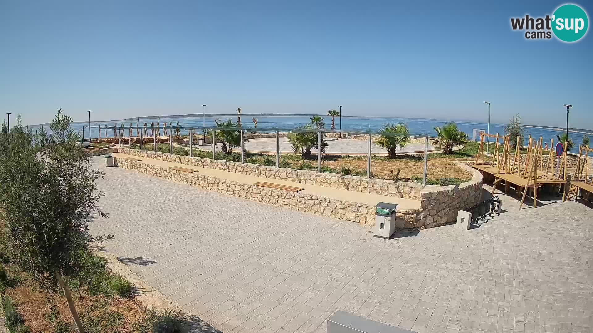 Mandre Sommerbühne Webcam – Velika điga | Insel Pag