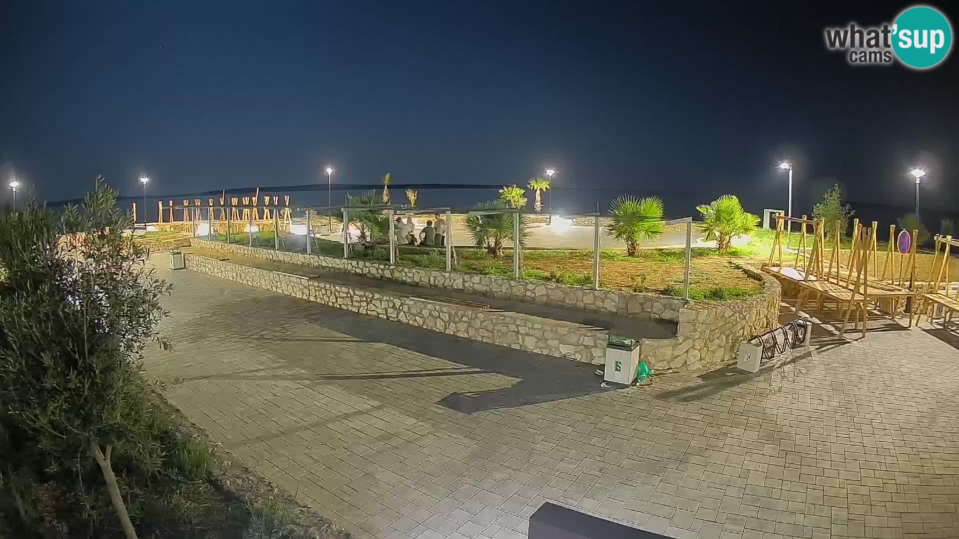Mandre Sommerbühne Webcam – Velika điga | Insel Pag