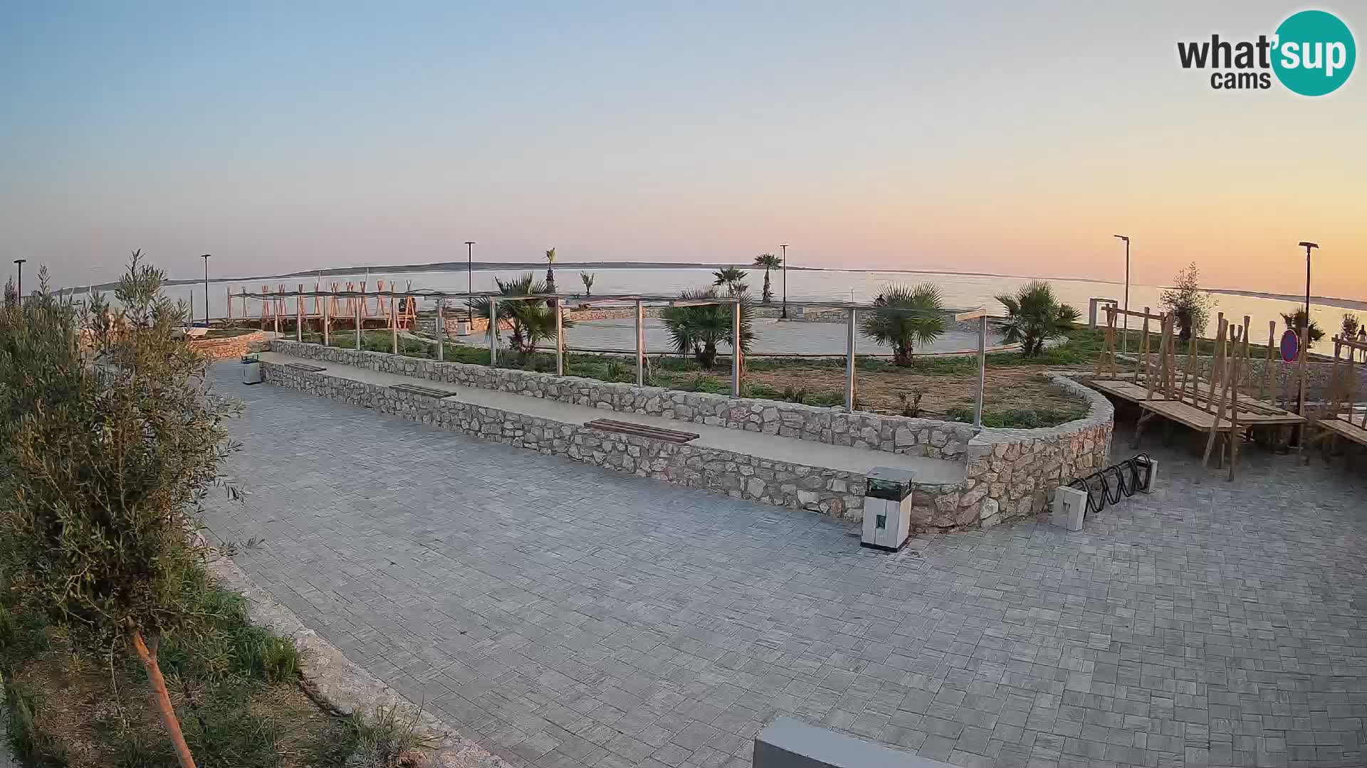 Mandre Summer Stage Webcam – Velika điga | Pag Island