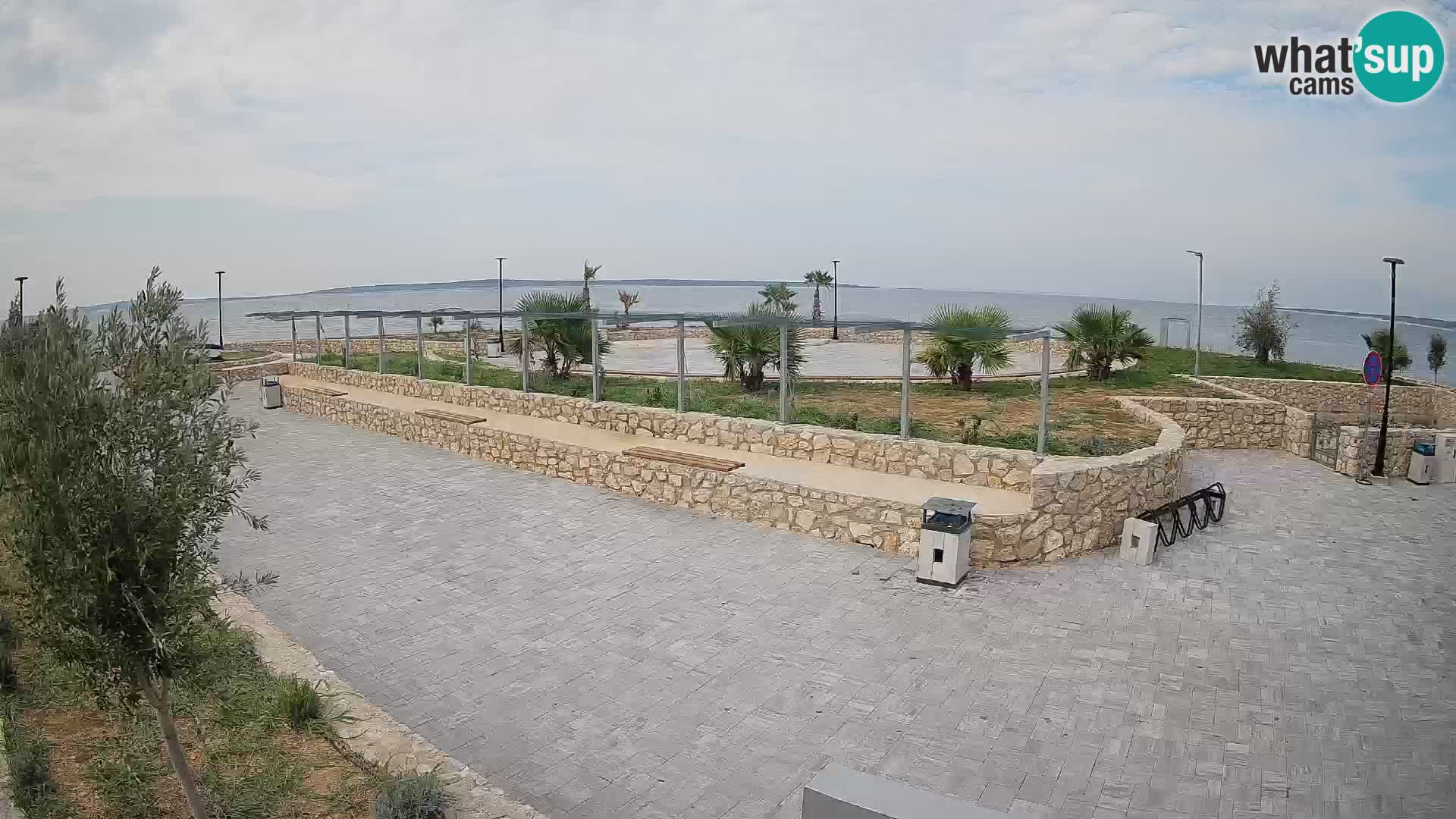 Webcam Mandre – Palco estivo Velika điga | Isola di Pag