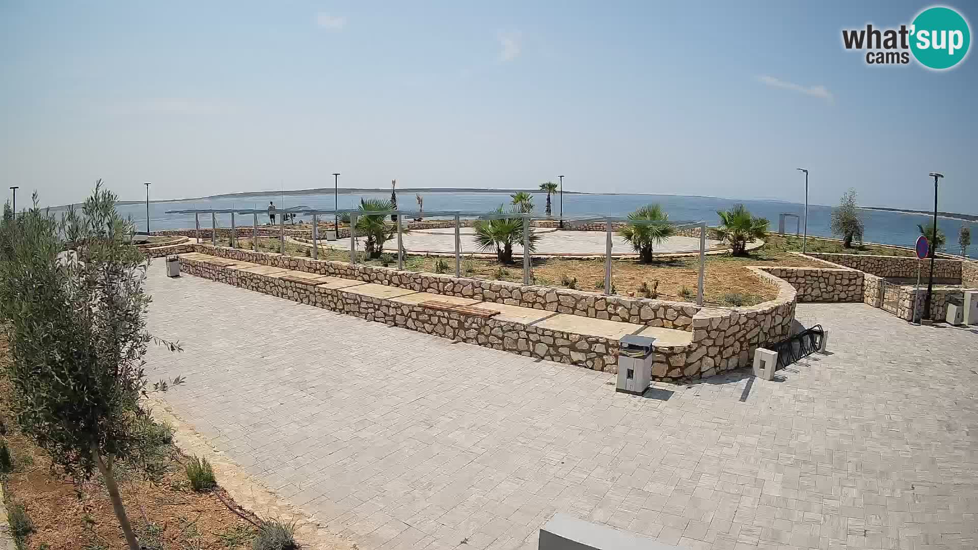 Mandre Summer Stage Webcam – Velika điga | Pag Island