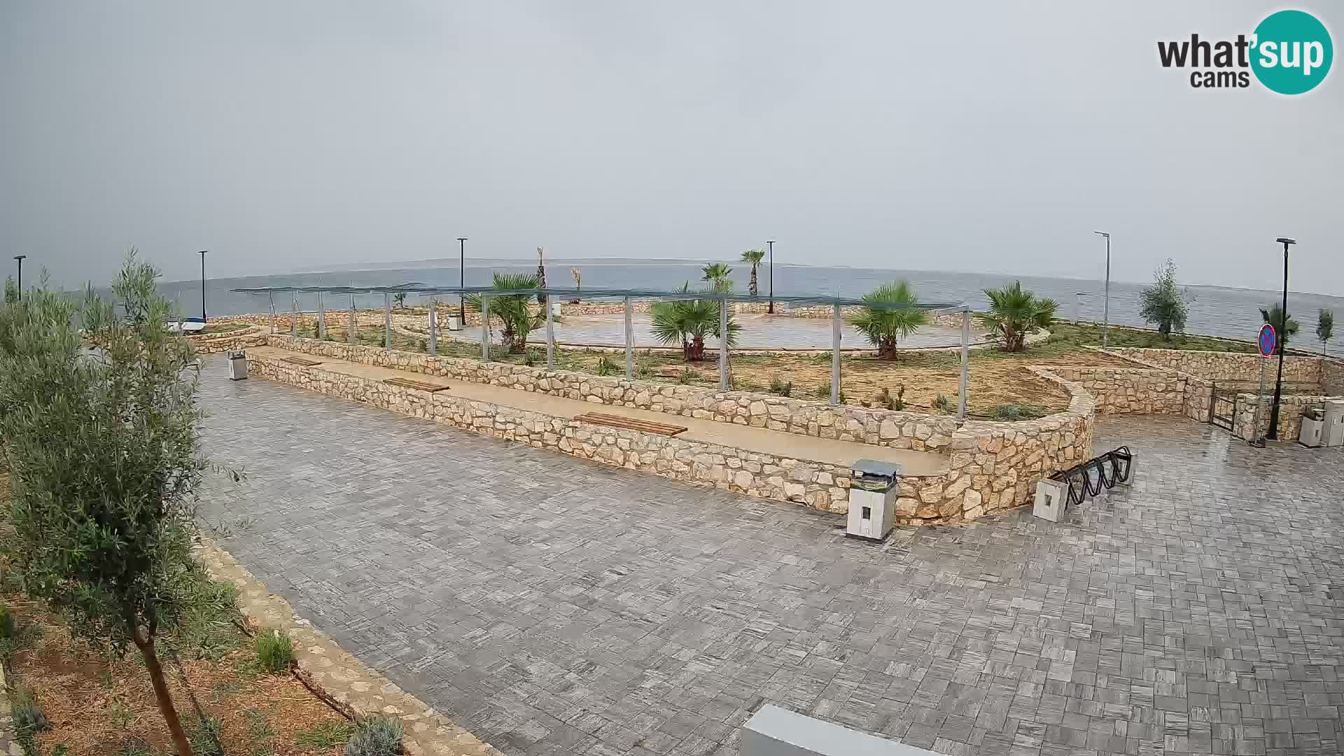 Webcam Mandre – Scène estivale Velika điga | Île de Pag