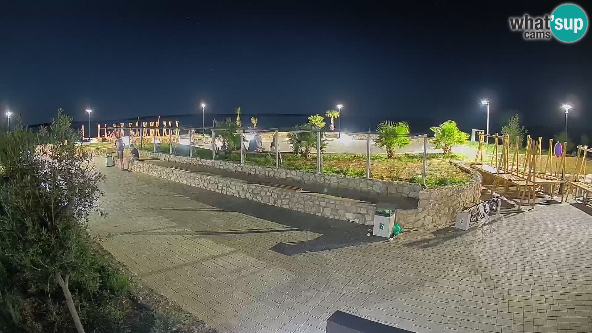 Mandre Summer Stage Webcam – Velika điga | Pag Island