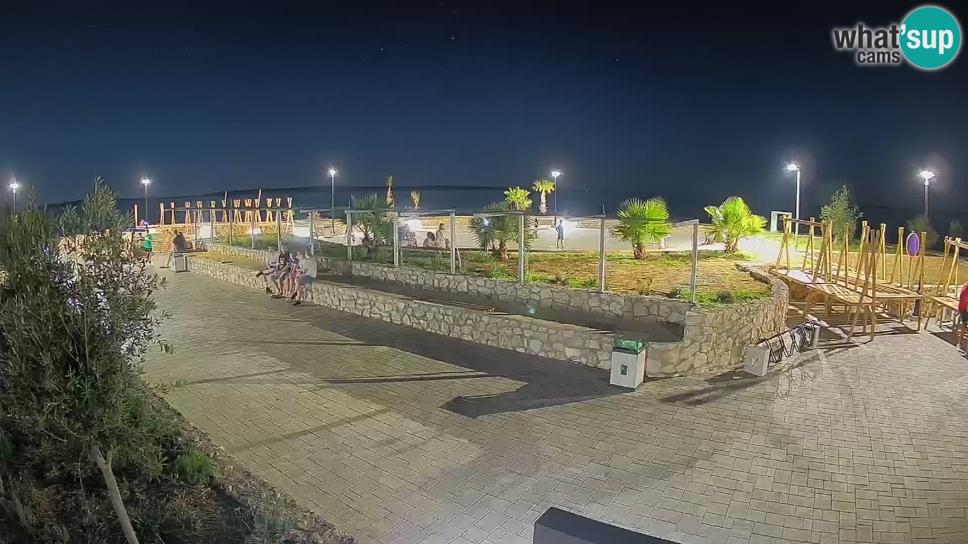Mandre Summer Stage Webcam – Velika điga | Pag Island