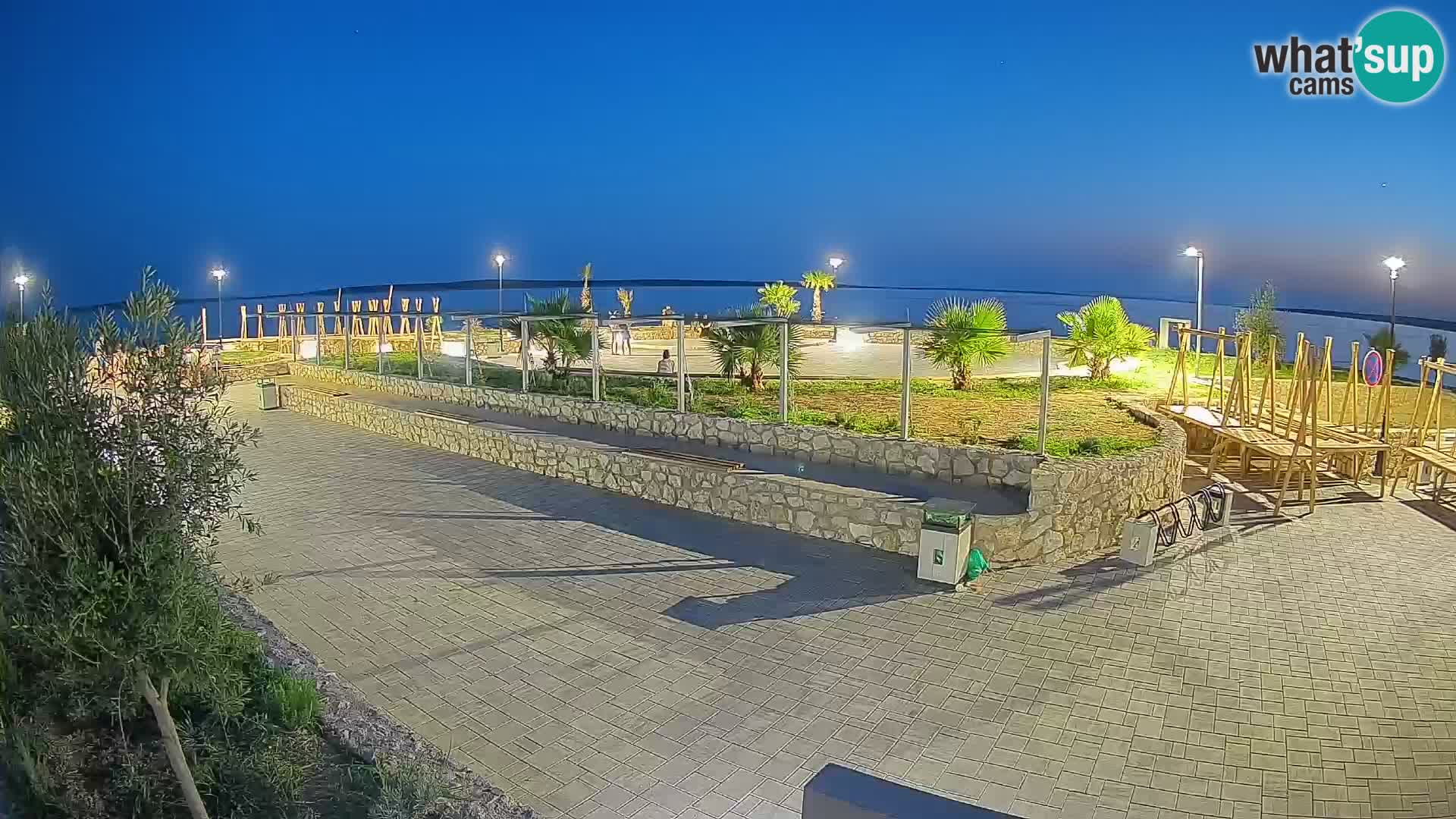 Webcam Mandre – Palco estivo Velika điga | Isola di Pag