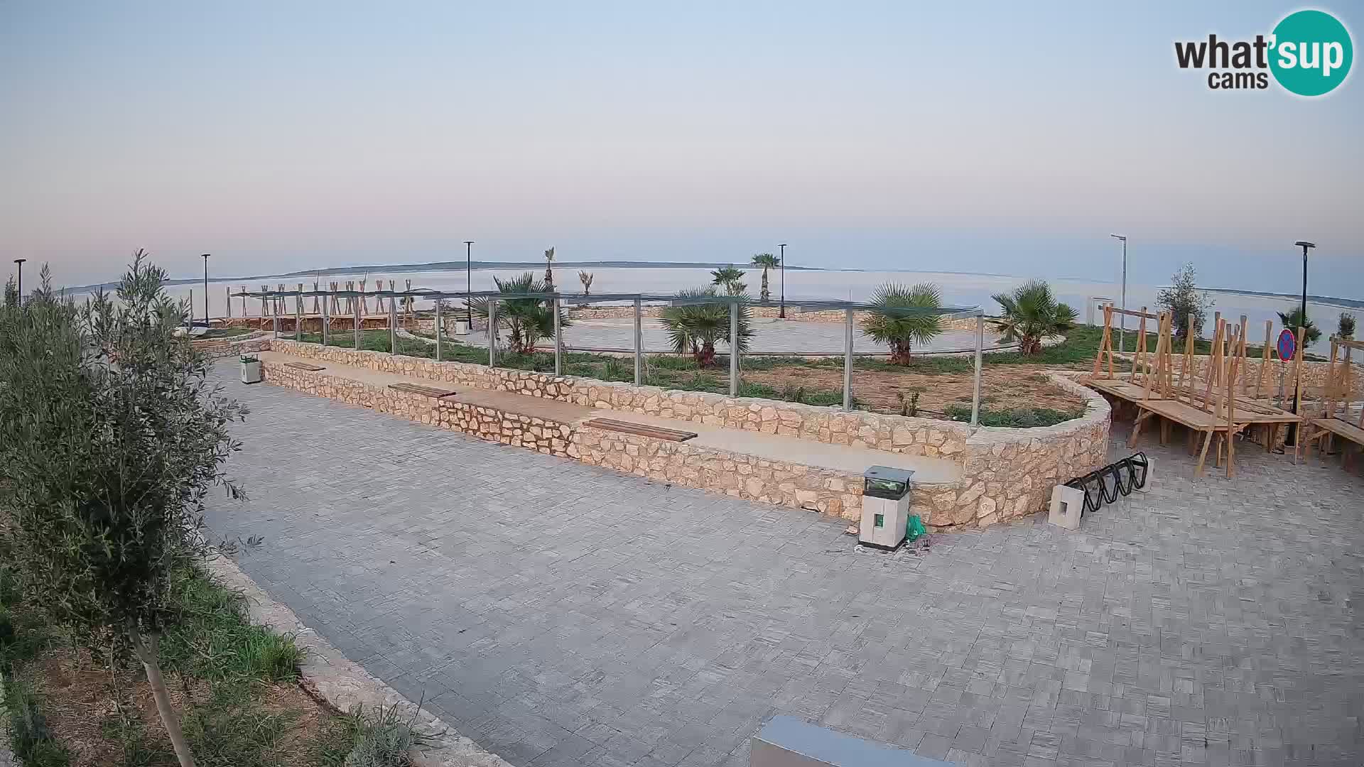 Webcam Mandre – Palco estivo Velika điga | Isola di Pag