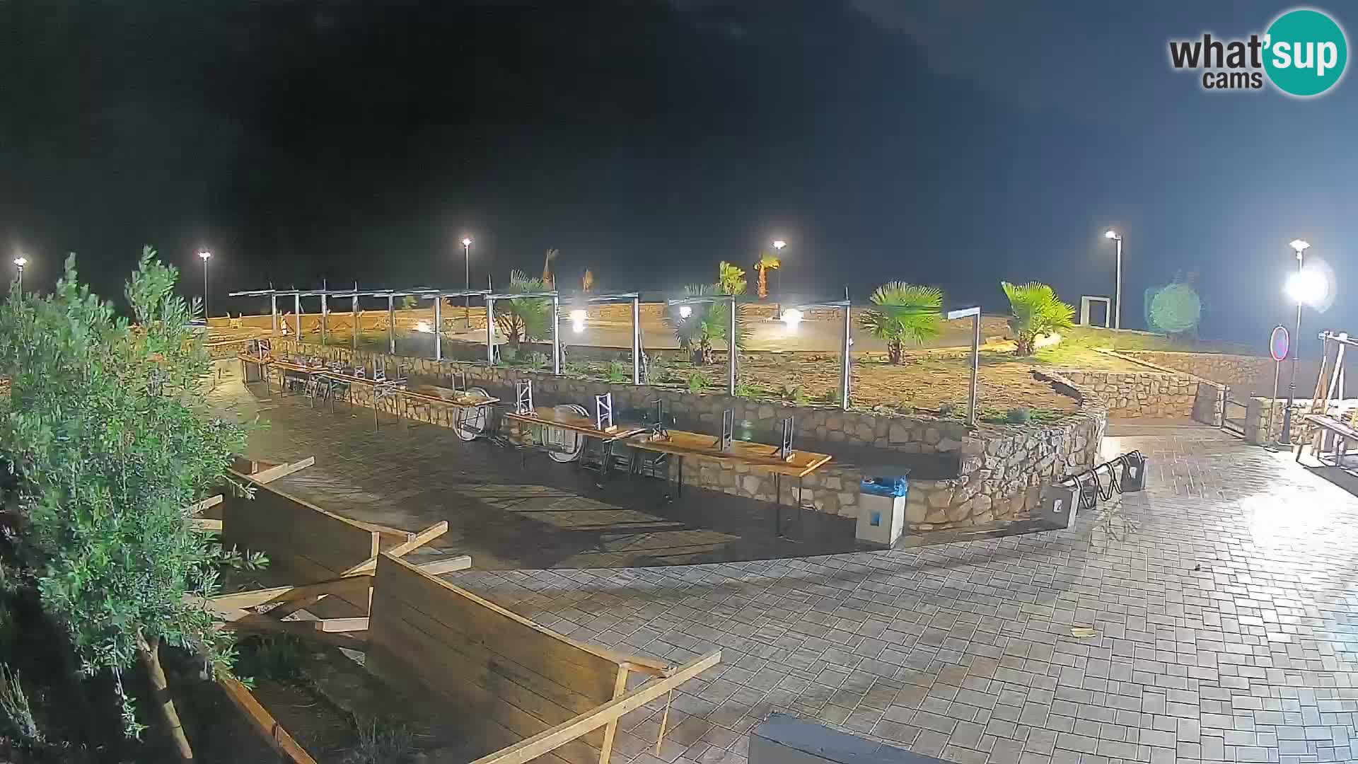 Webcam Mandre – Palco estivo Velika điga | Isola di Pag