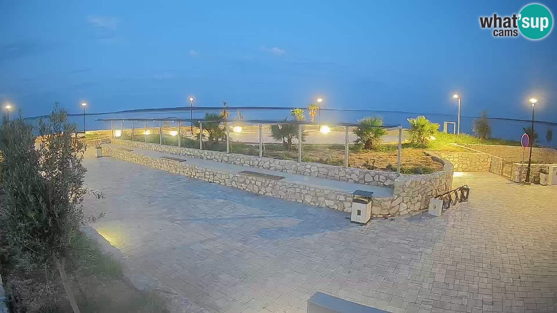 Mandre Summer Stage Webcam – Velika điga | Pag Island
