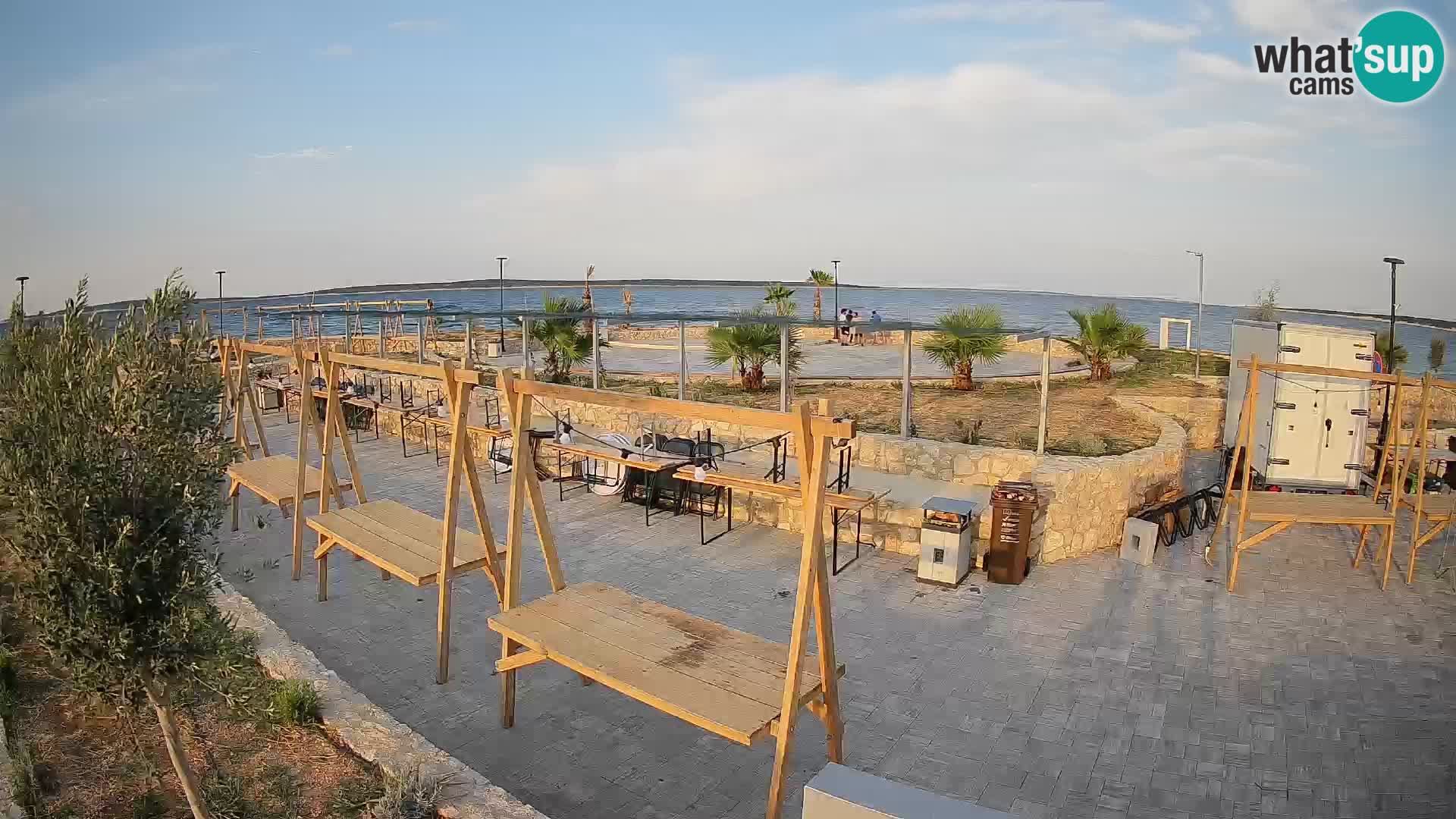 Webcam Mandre – Palco estivo Velika điga | Isola di Pag