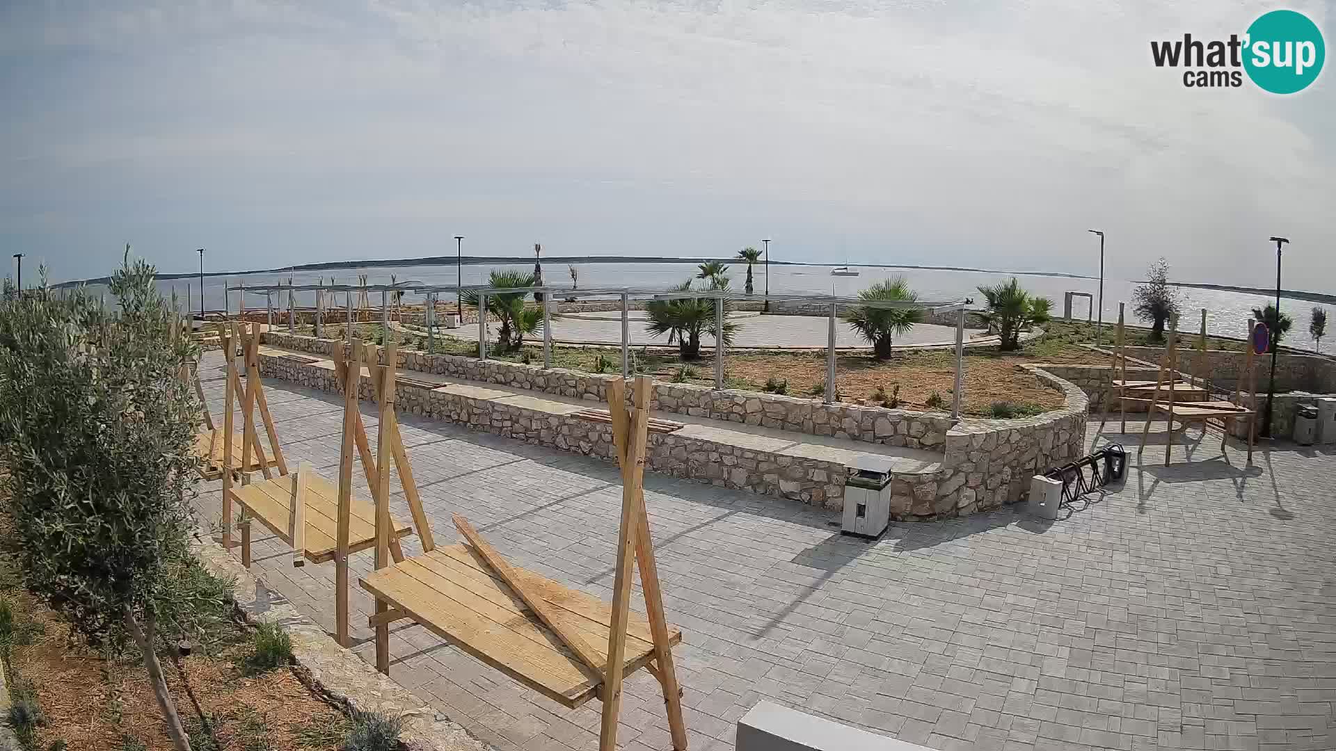 Webcam Mandre – Palco estivo Velika điga | Isola di Pag