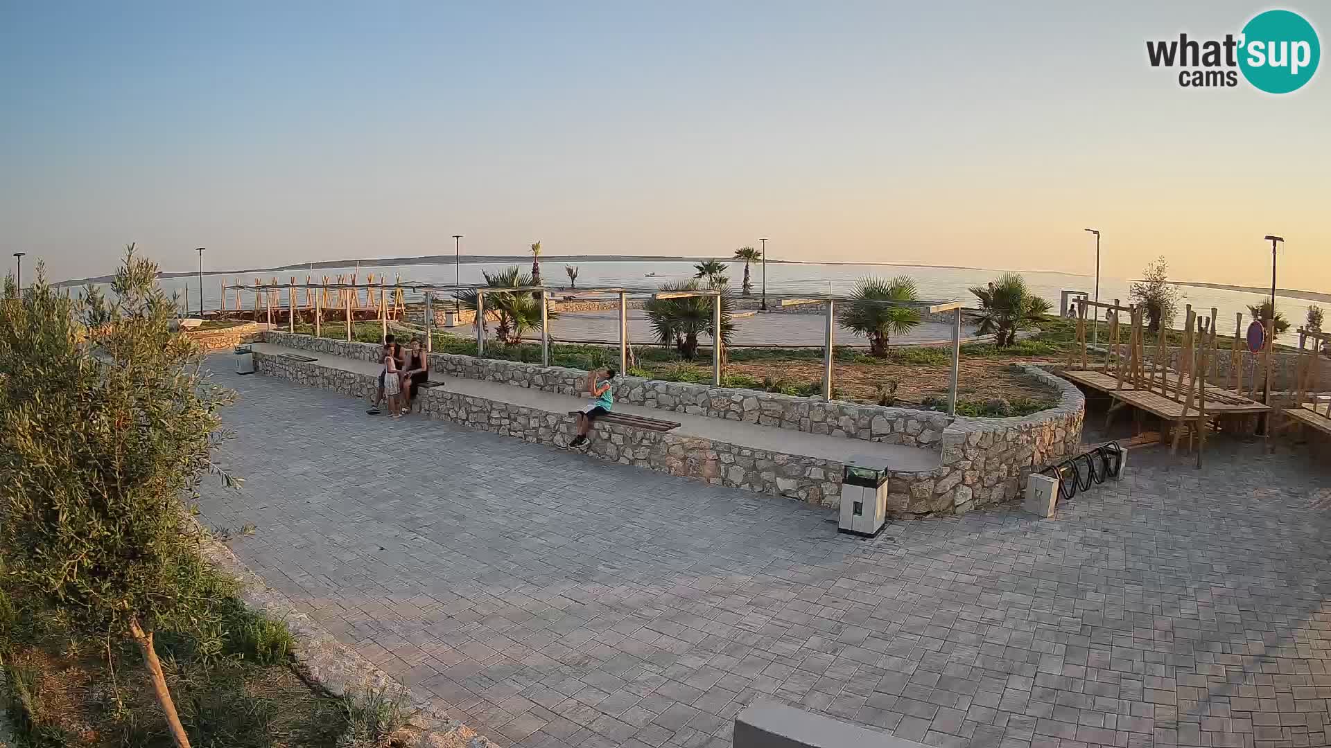 Mandre Summer Stage Webcam – Velika điga | Pag Island