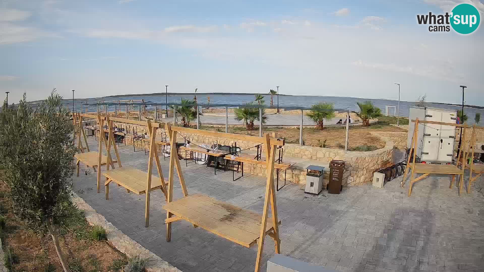 Mandre Sommerbühne Webcam – Velika điga | Insel Pag