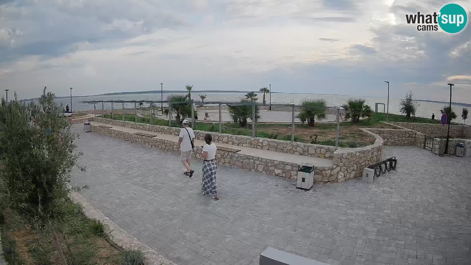 Webcam Mandre – Escenario de verano Velika điga | Isla de Pag