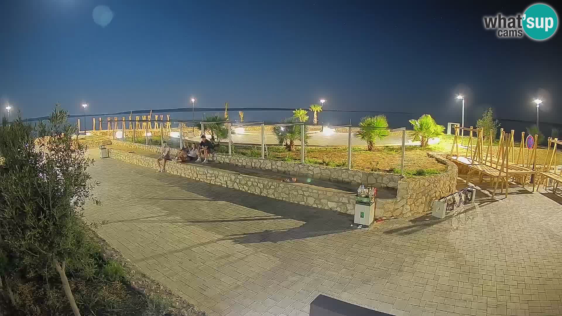 Webcam Mandre – Palco estivo Velika điga | Isola di Pag