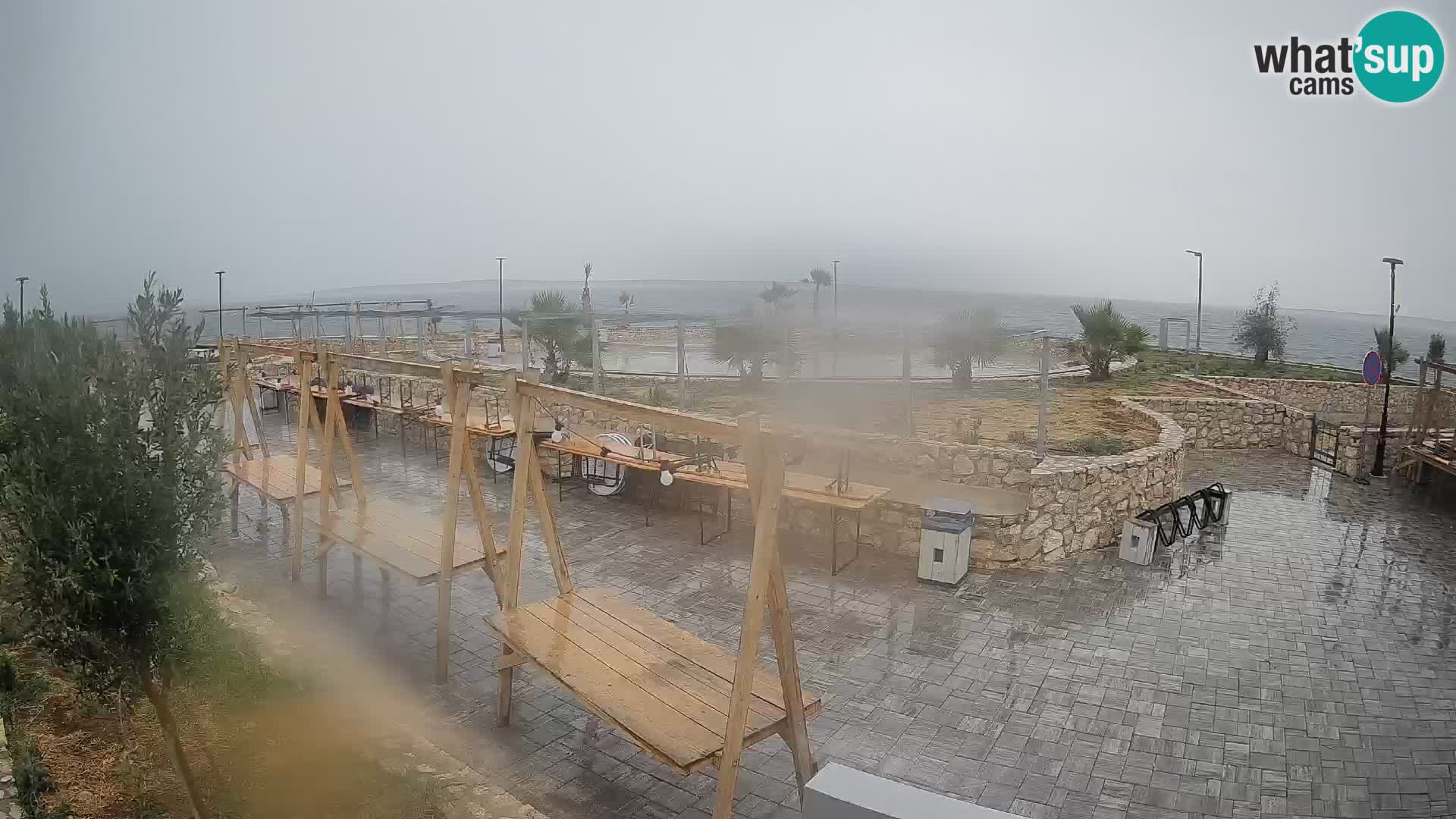 Mandre Summer Stage Webcam – Velika điga | Pag Island