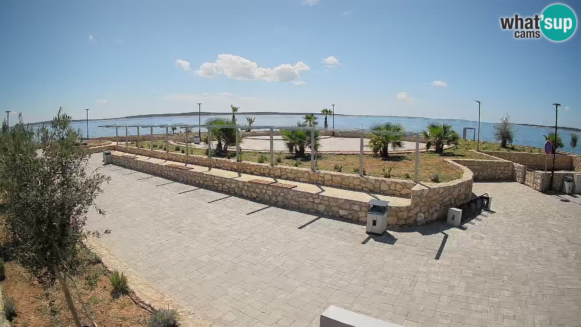 Mandre Summer Stage Webcam – Velika điga | Pag Island