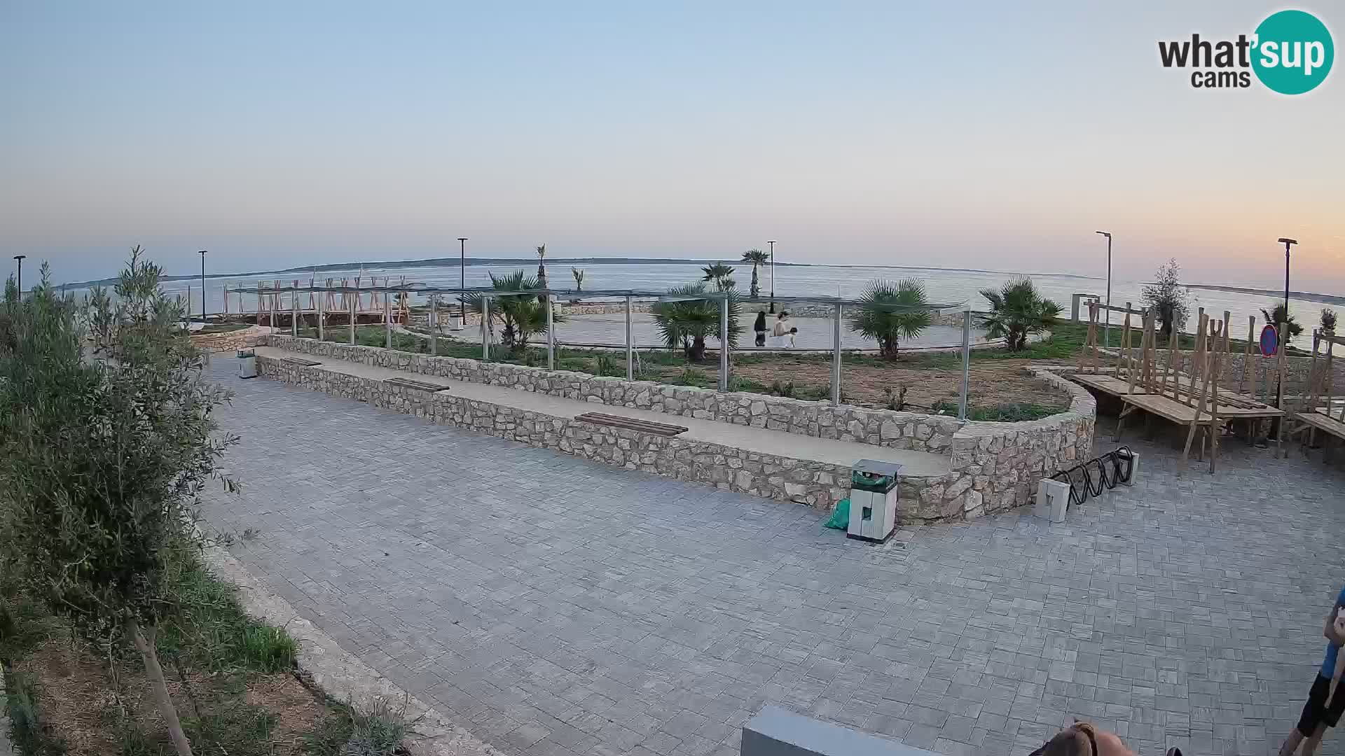 Mandre Summer Stage Webcam – Velika điga | Pag Island