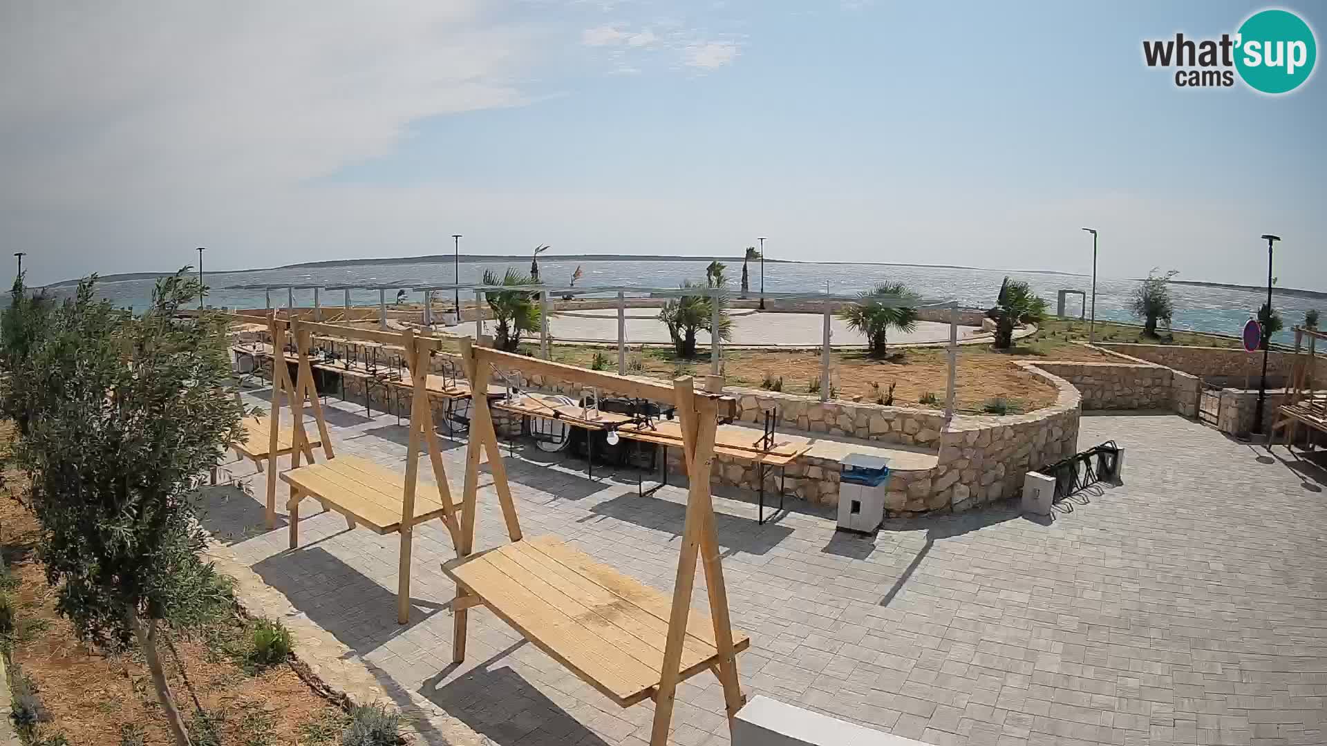 Mandre Sommerbühne Webcam – Velika điga | Insel Pag