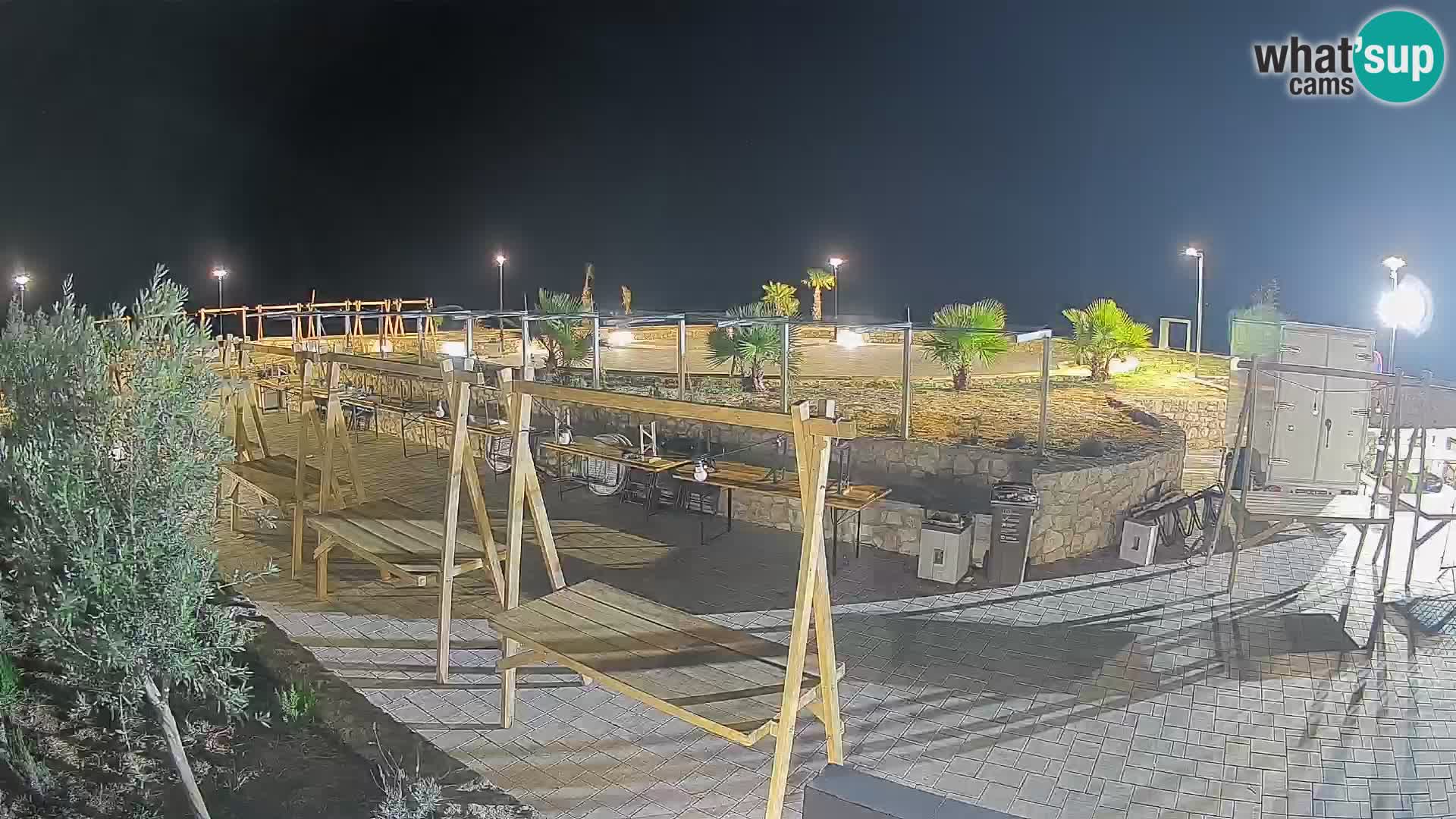Webcam Mandre – Palco estivo Velika điga | Isola di Pag