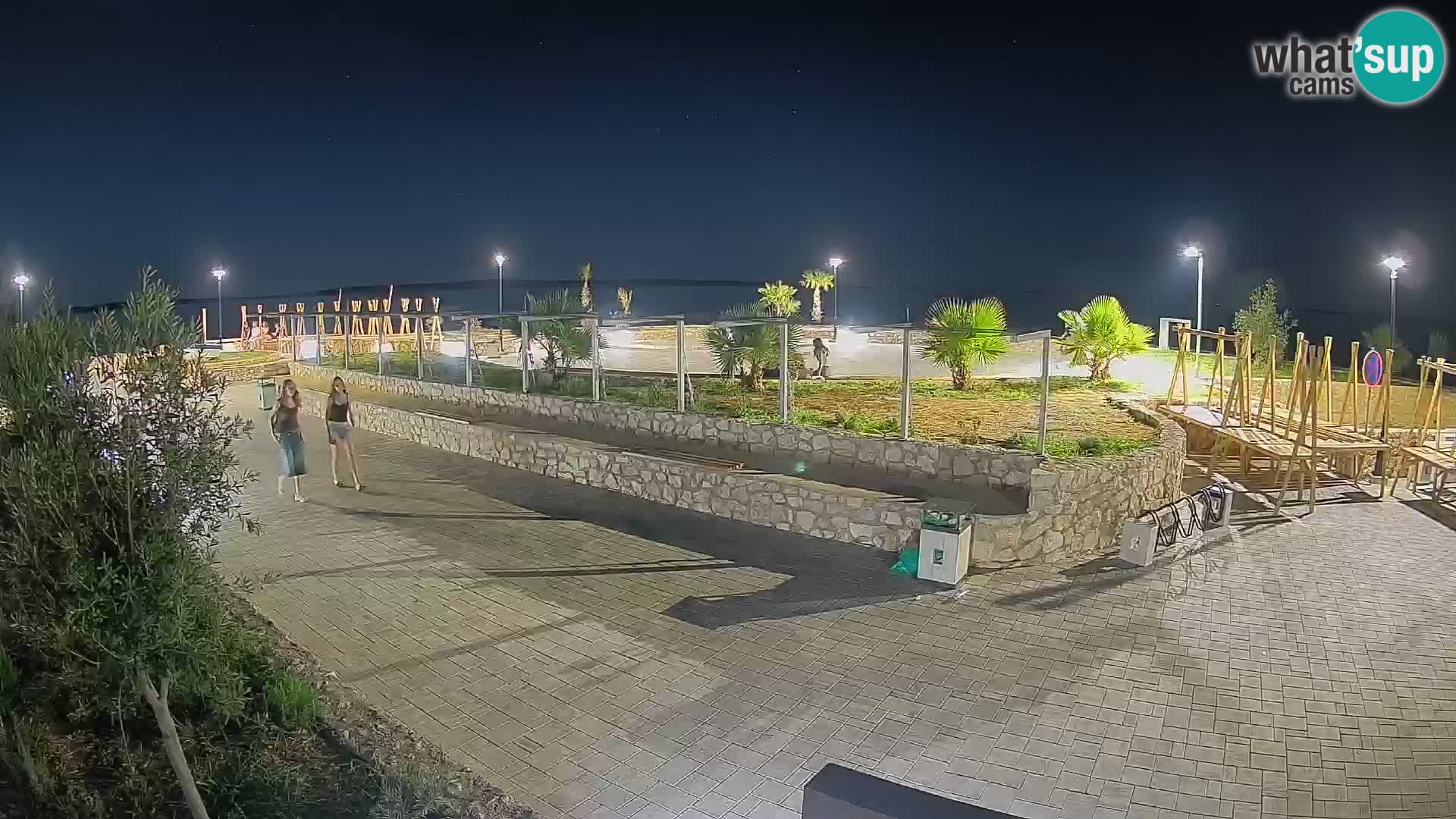 Mandre Summer Stage Webcam – Velika điga | Pag Island