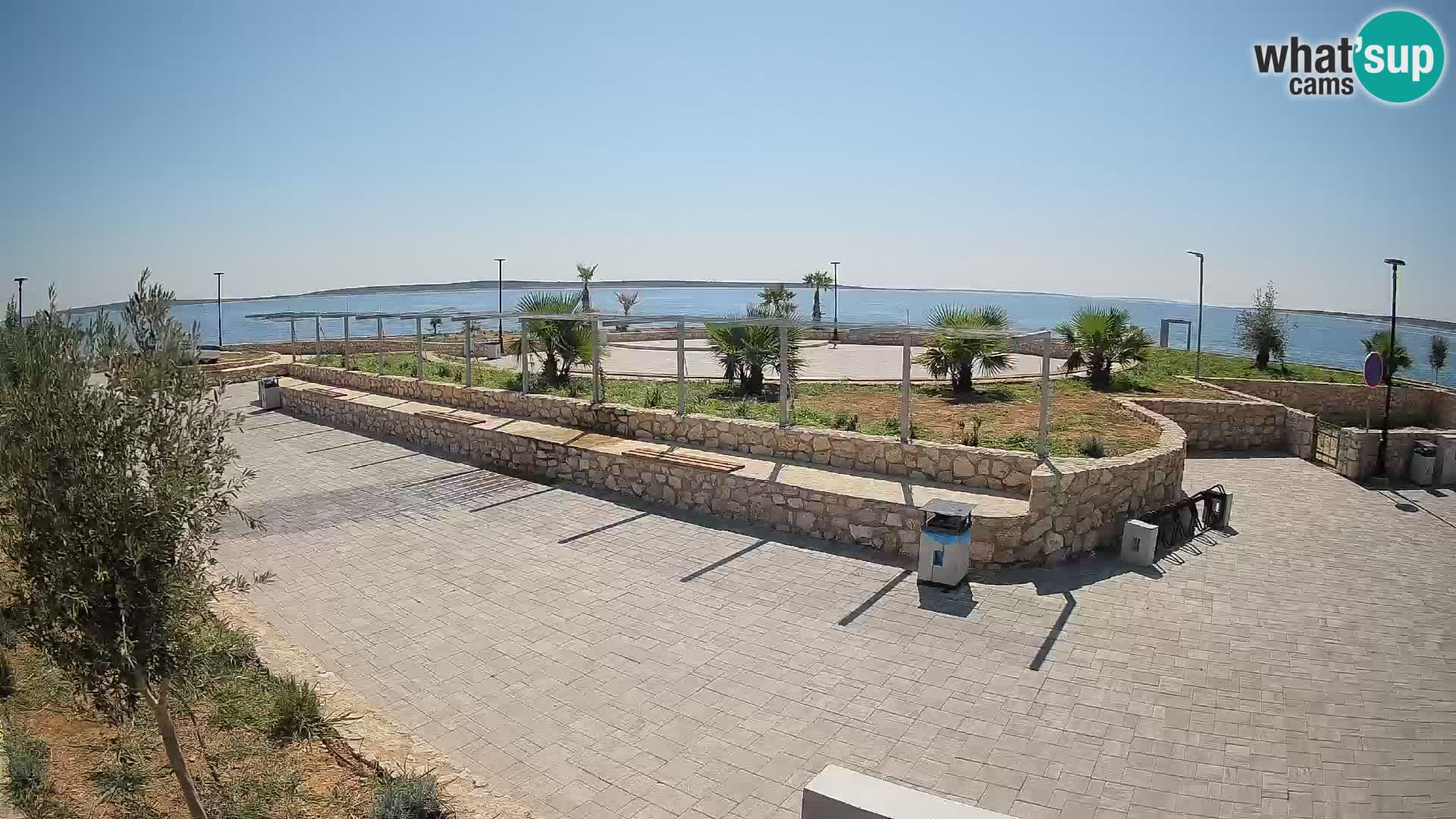 Webcam Mandre – Palco estivo Velika điga | Isola di Pag