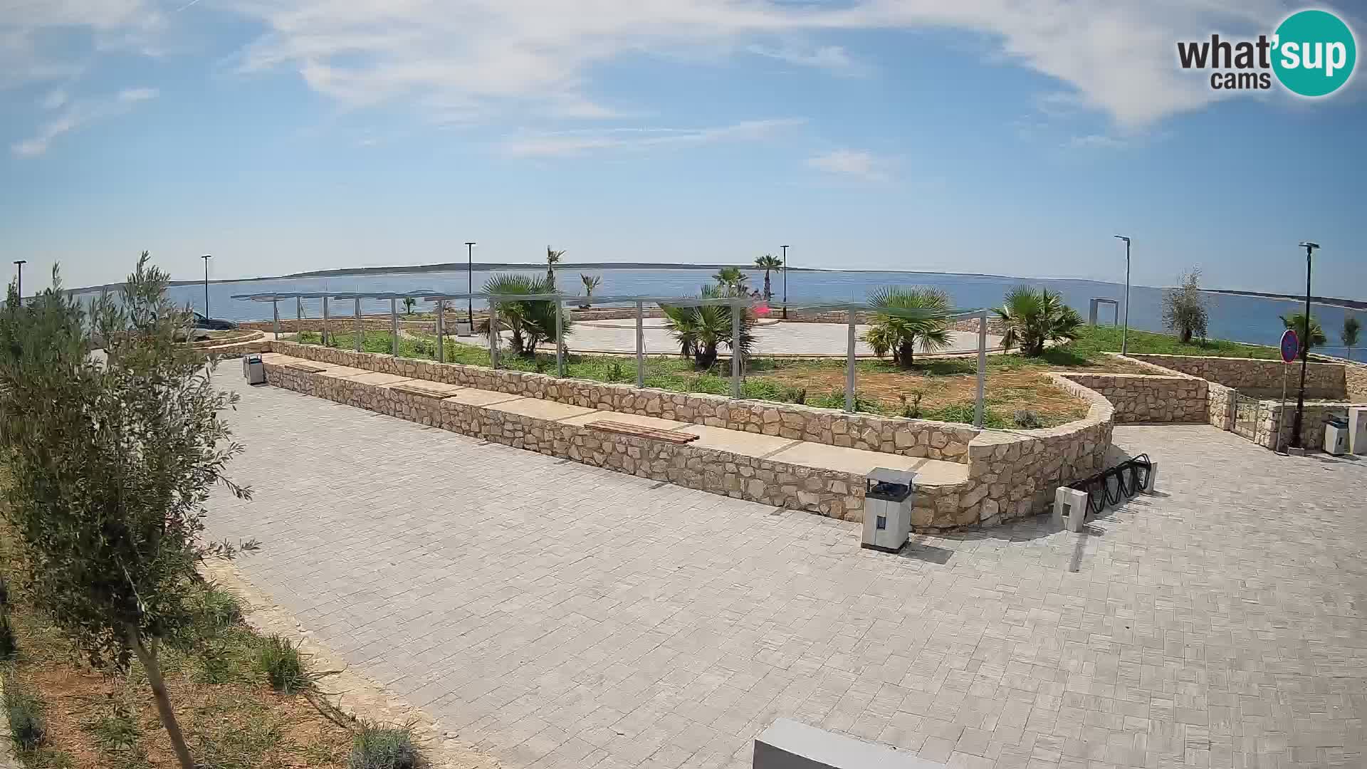 Webcam Mandre – Scène estivale Velika điga | Île de Pag