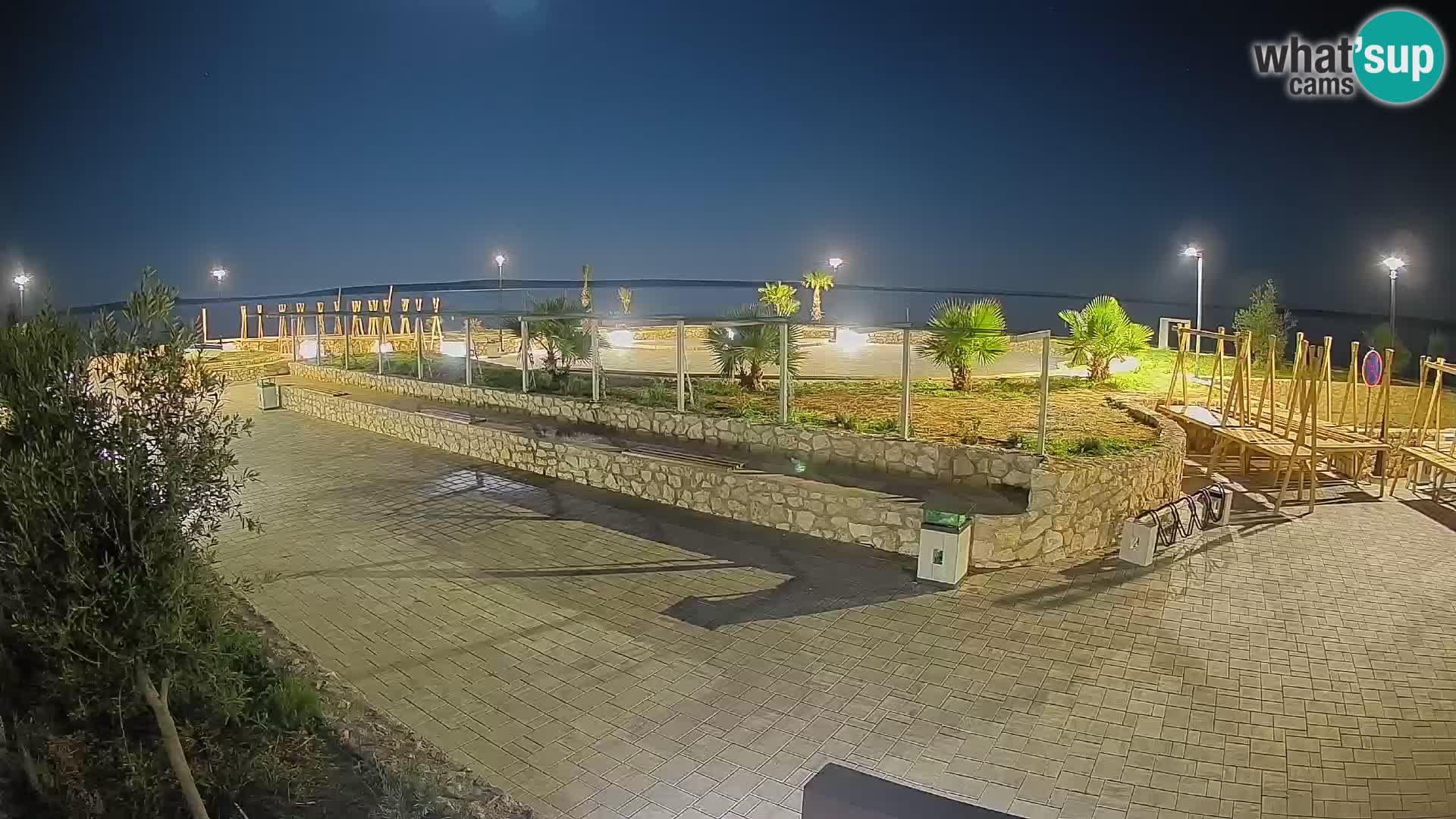 Webcam Mandre – Palco estivo Velika điga | Isola di Pag