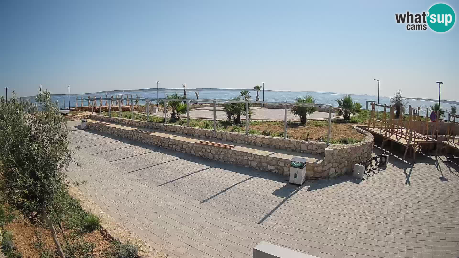 Mandre Summer Stage Webcam – Velika điga | Pag Island