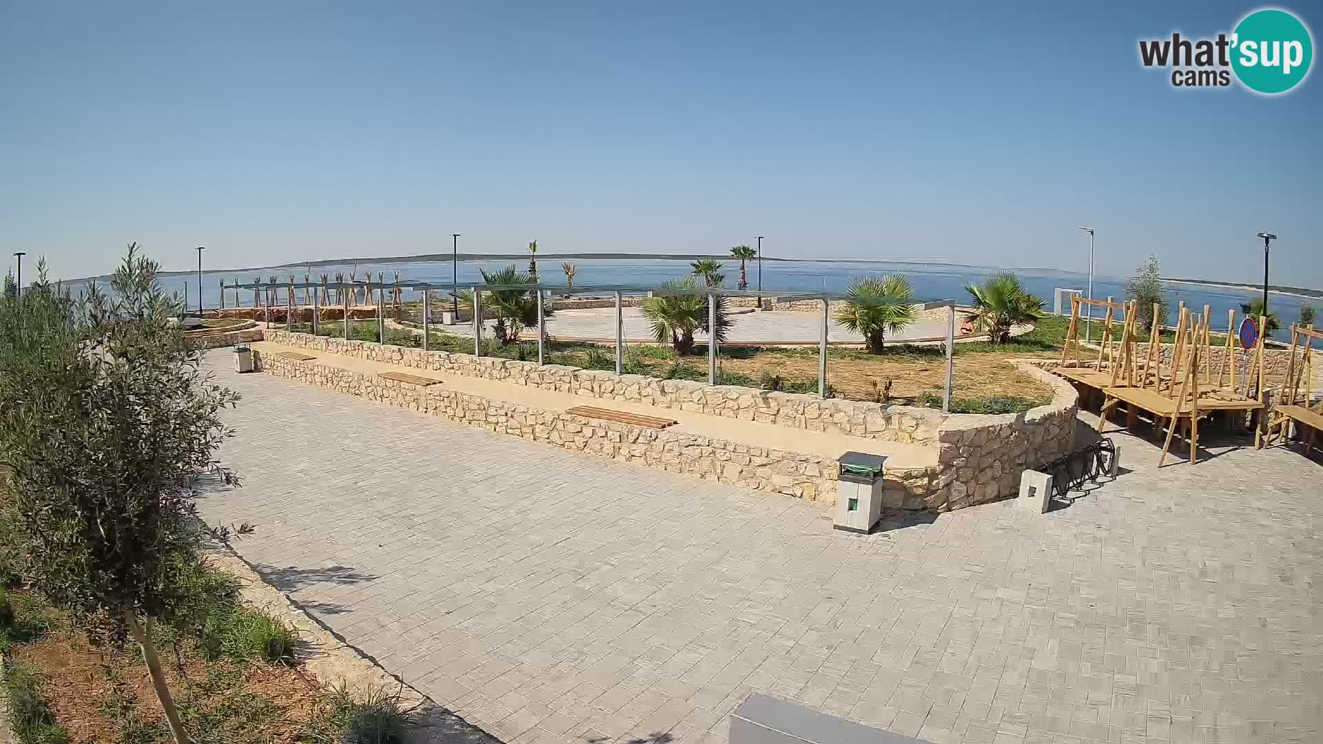 Mandre Sommerbühne Webcam – Velika điga | Insel Pag