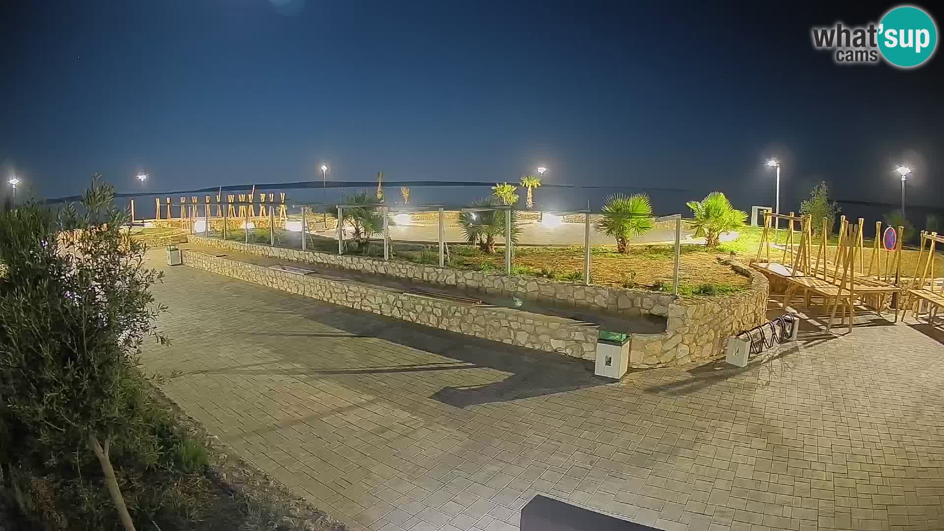 Webcam Mandre – Palco estivo Velika điga | Isola di Pag
