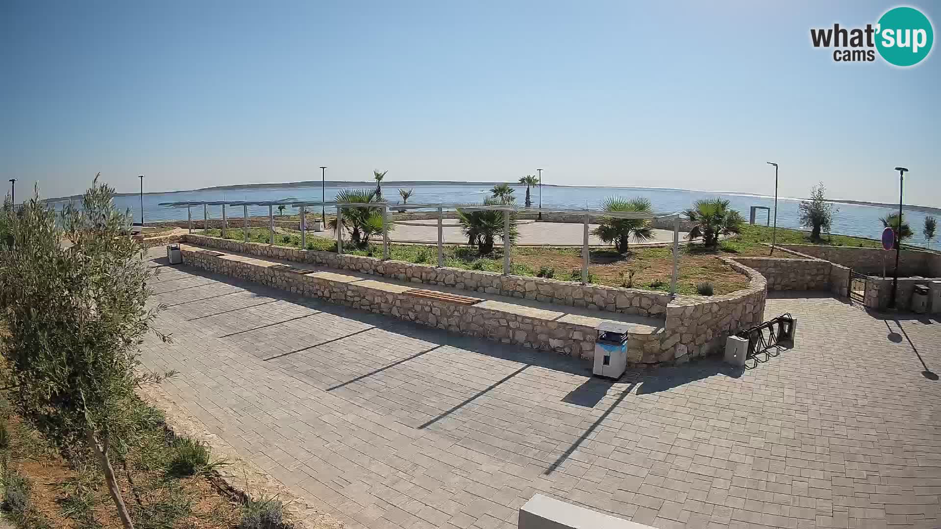Mandre Summer Stage Webcam – Velika điga | Pag Island