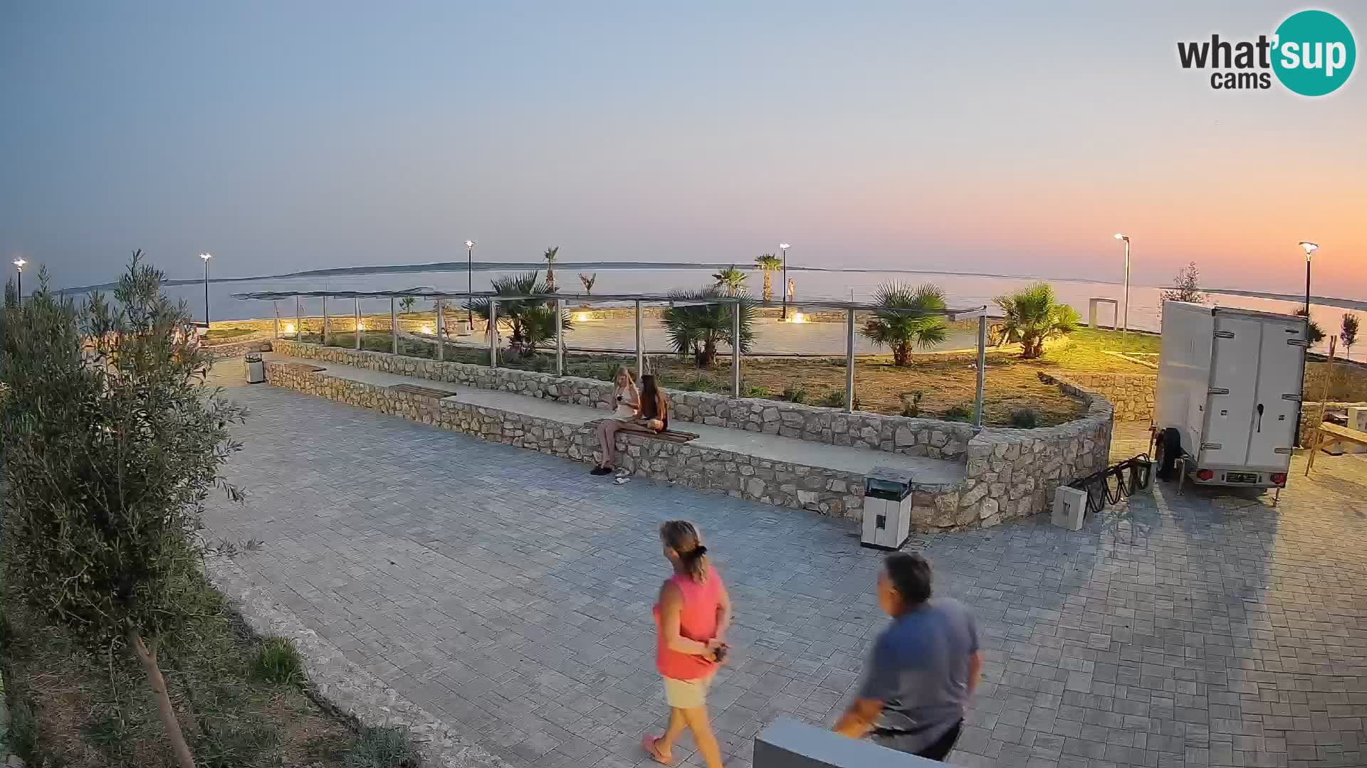 Mandre Summer Stage Webcam – Velika điga | Pag Island
