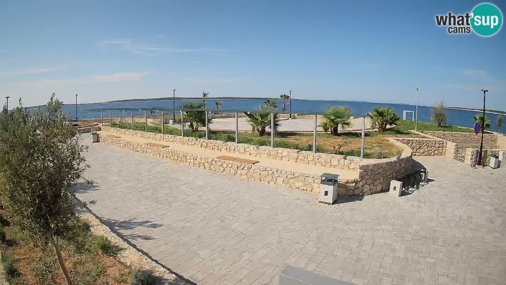 Mandre Sommerbühne Webcam – Velika điga | Insel Pag