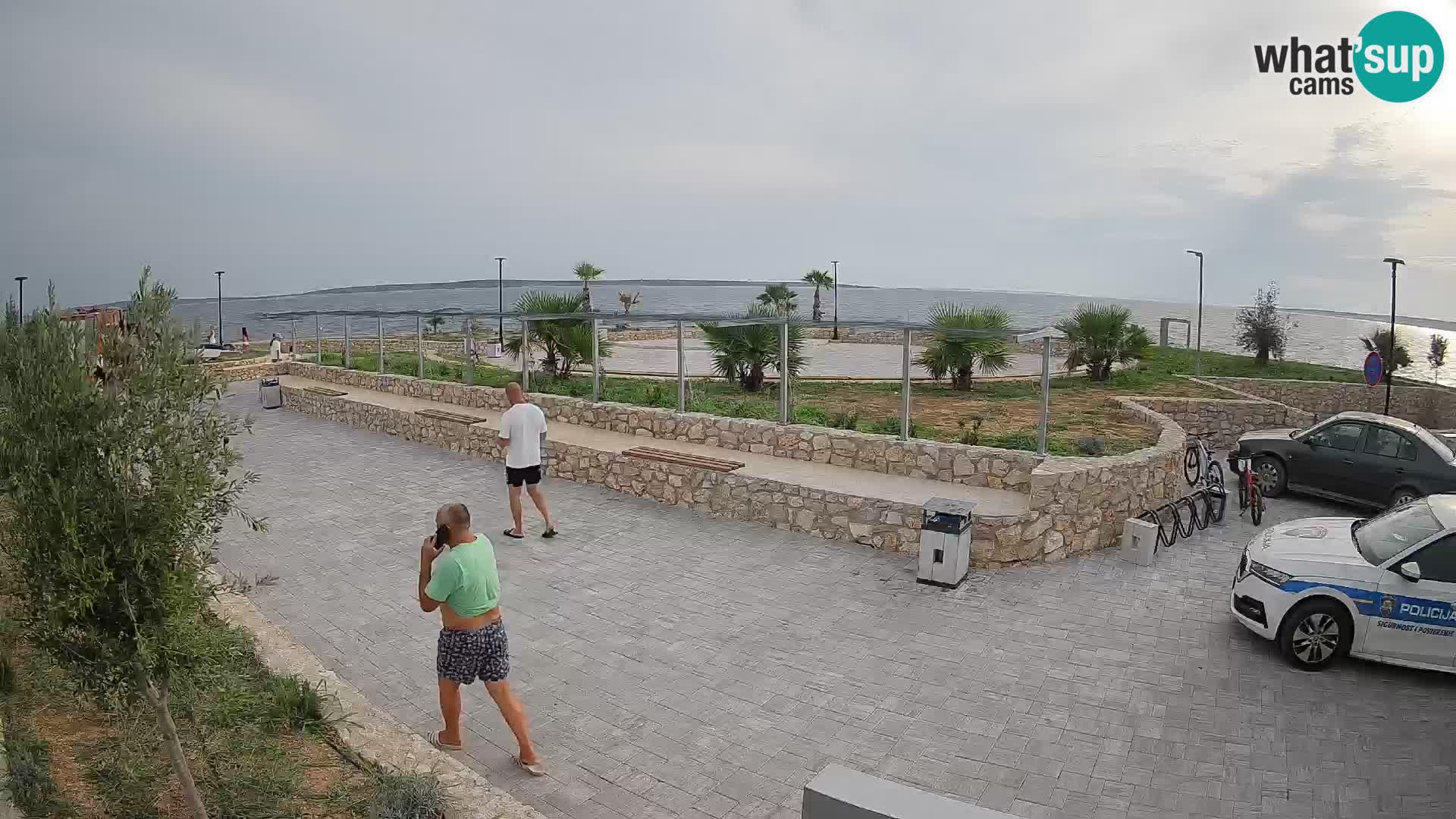 Webcam Mandre – Scène estivale Velika điga | Île de Pag