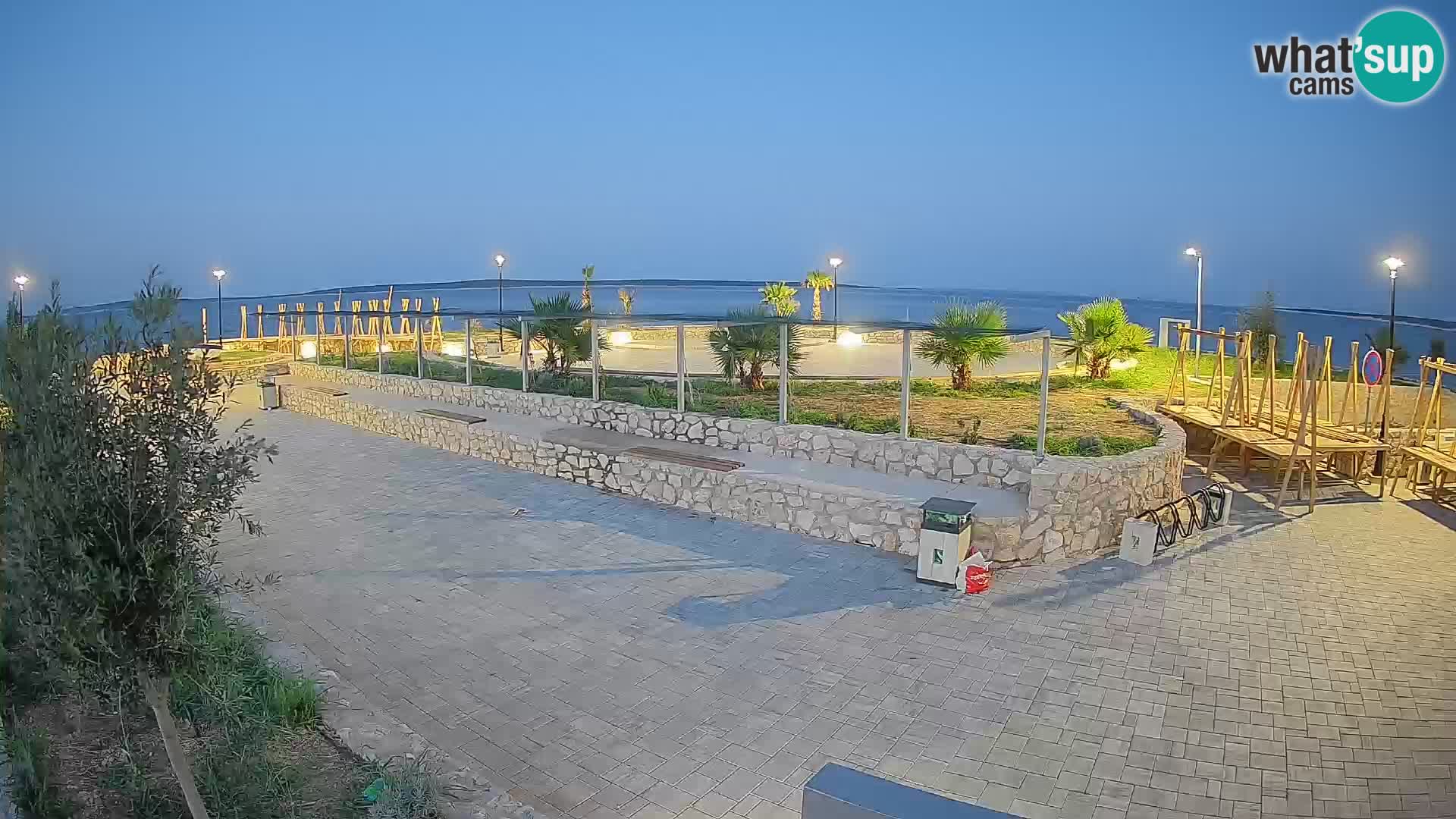 Mandre Sommerbühne Webcam – Velika điga | Insel Pag